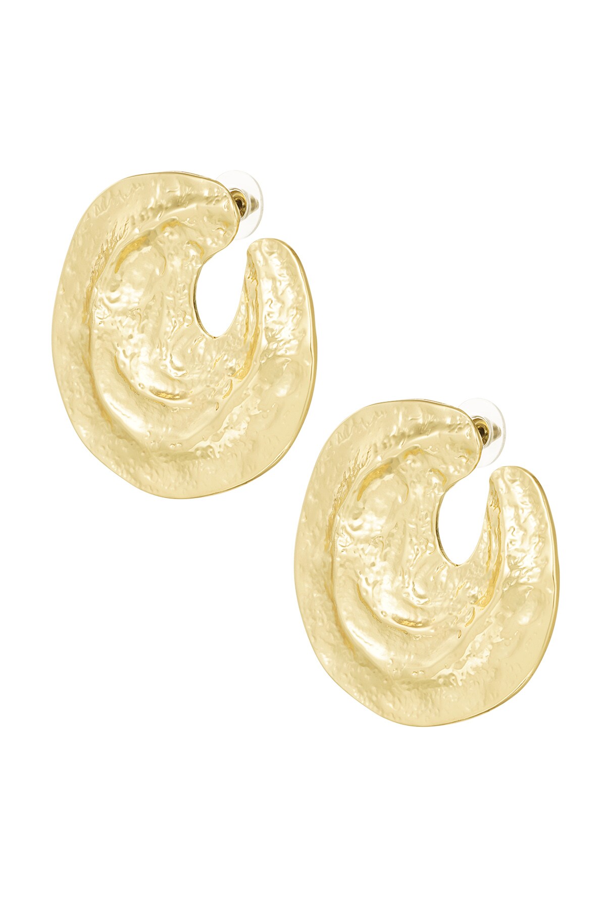 Divine dangles earrings - Gold color h5 