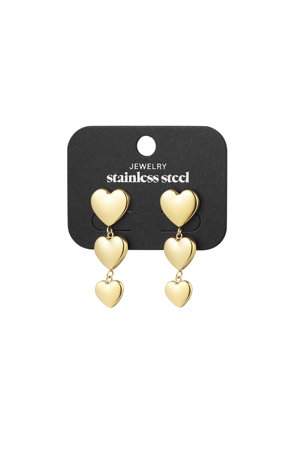 Romantic Vibes earrings - Gold color h5 Picture3