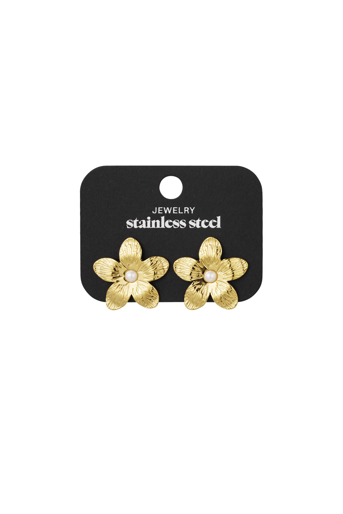 Earrings blossom burst - Gold color h5 Picture3