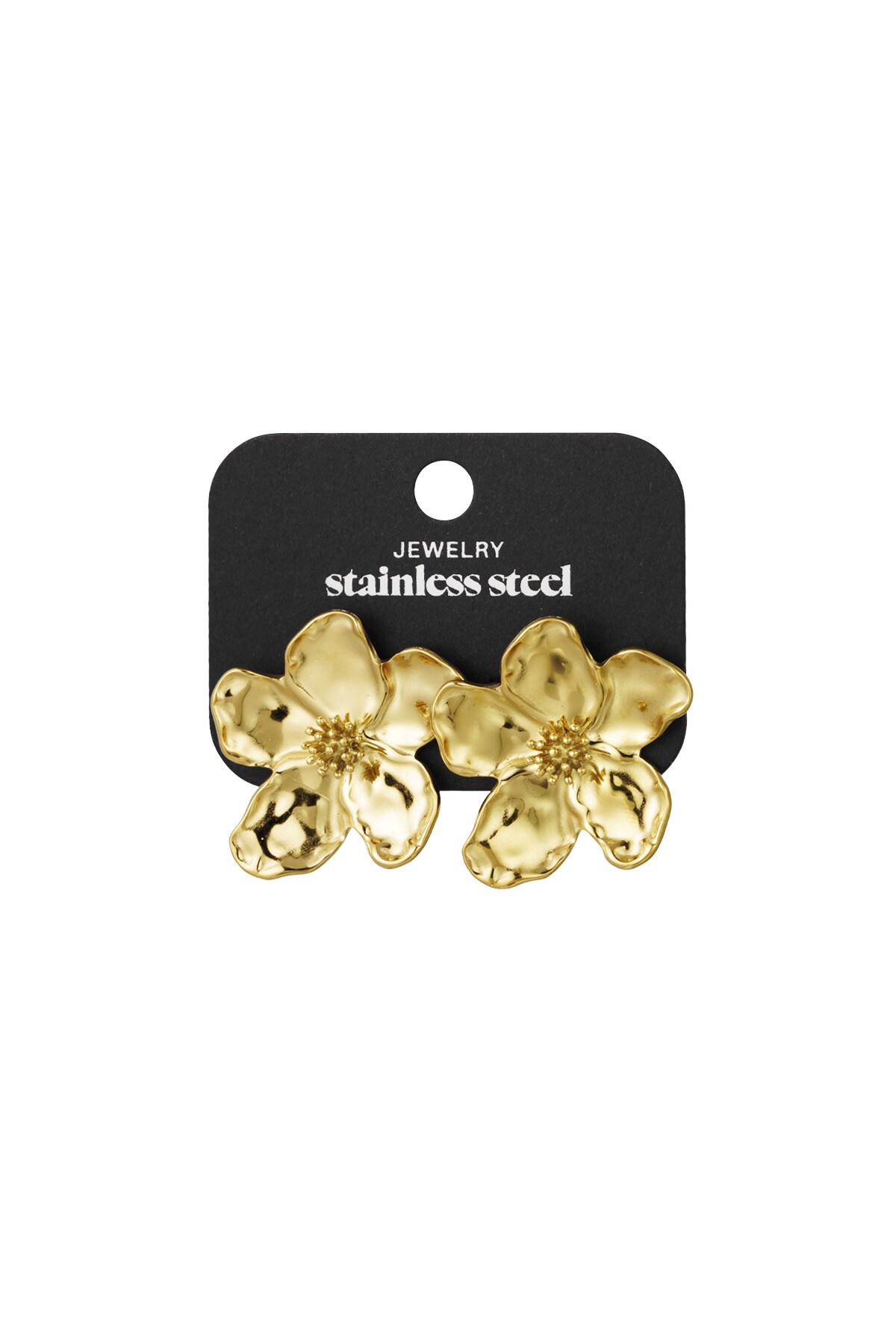 Earrings oopsie daisy - Gold color h5 Picture3