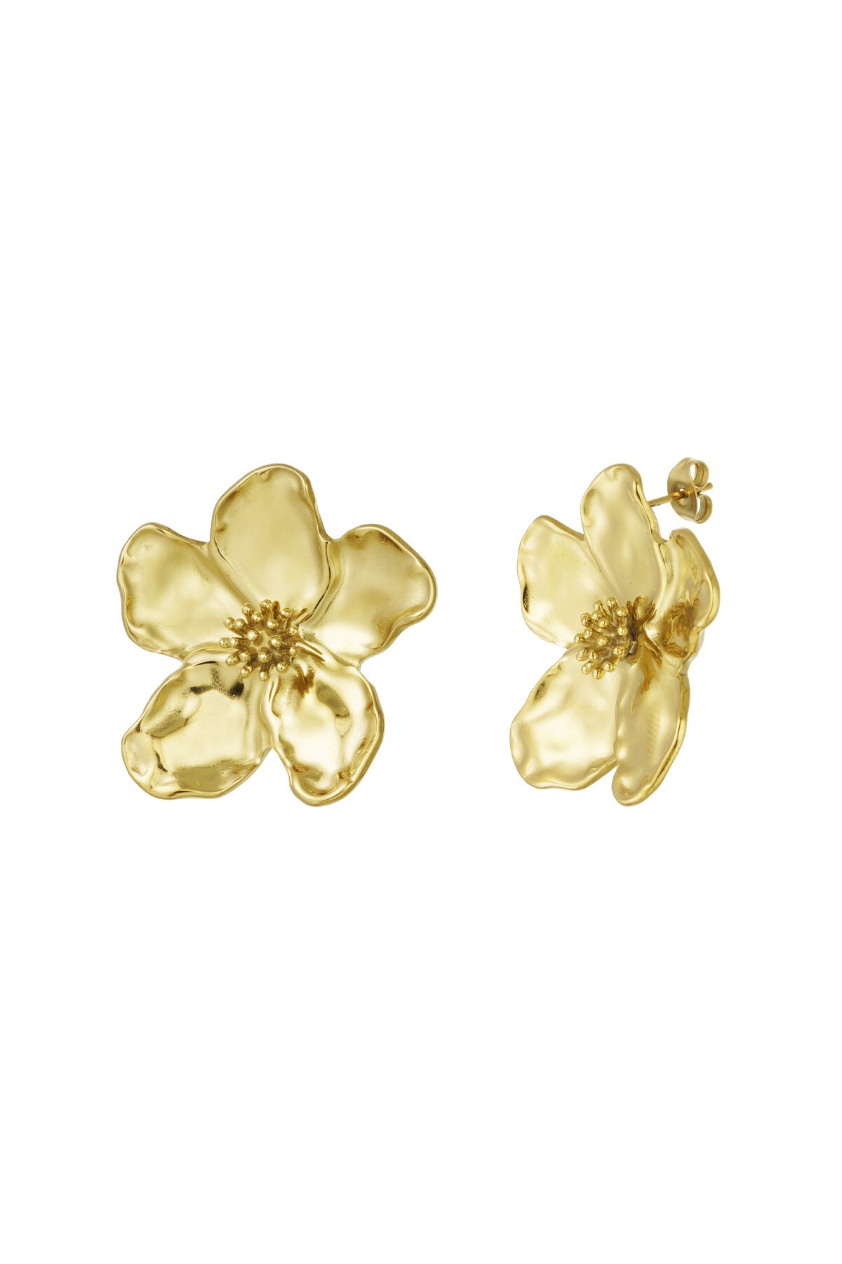 Earrings oopsie daisy - Gold color 