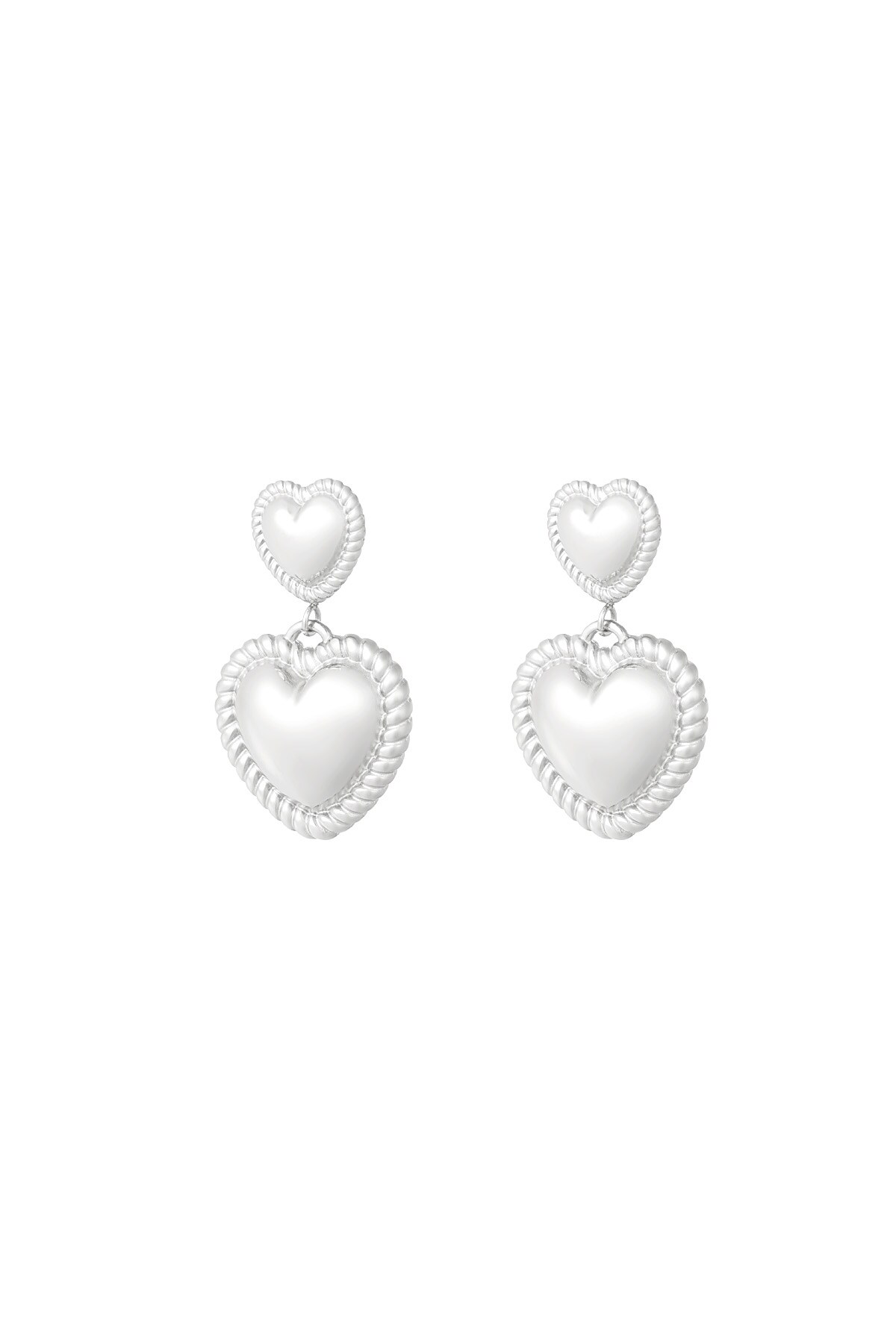 My Sweetheart earrings - Silver color h5 