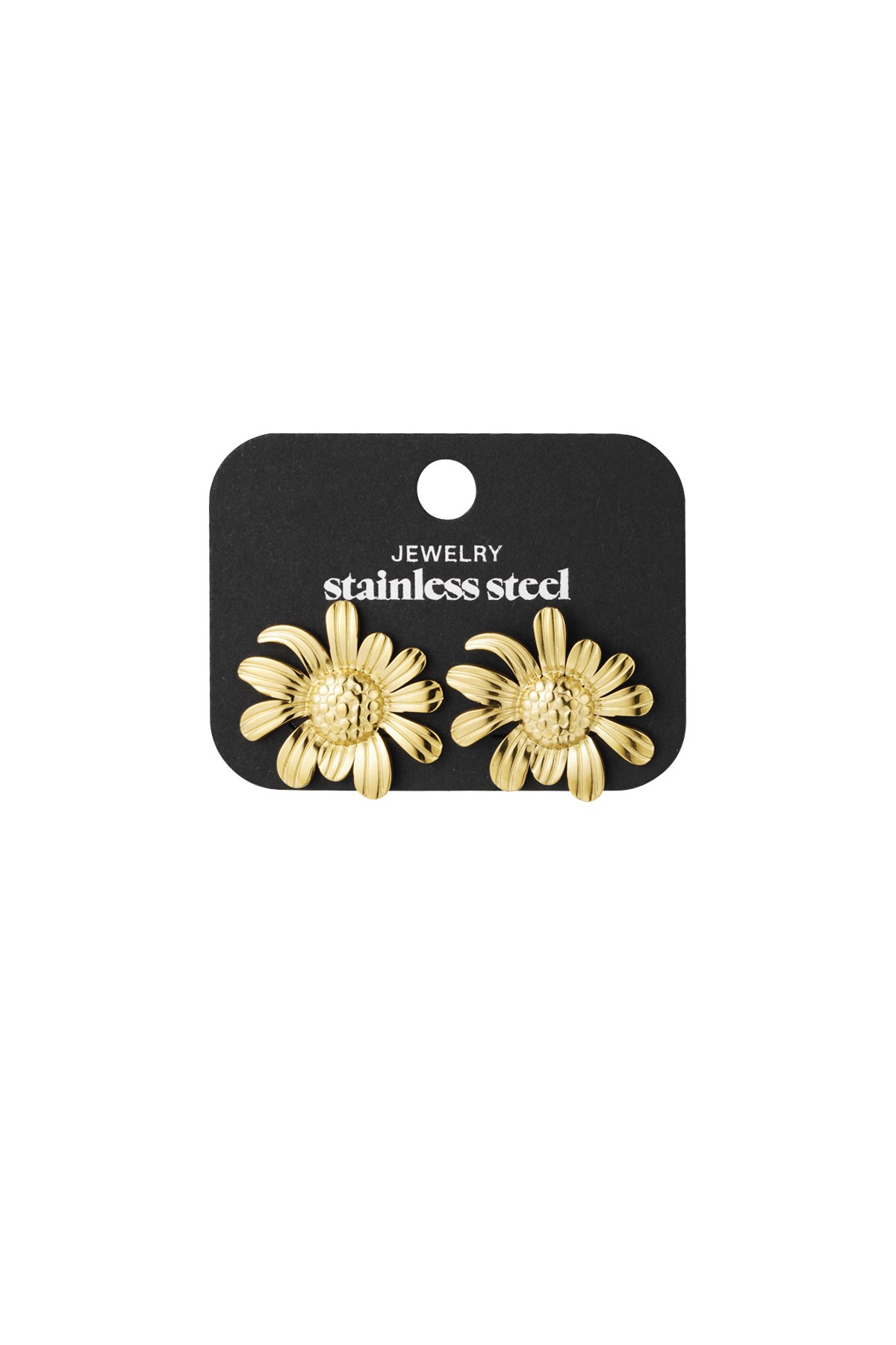 Happy Daisy earrings - Gold color h5 Picture3