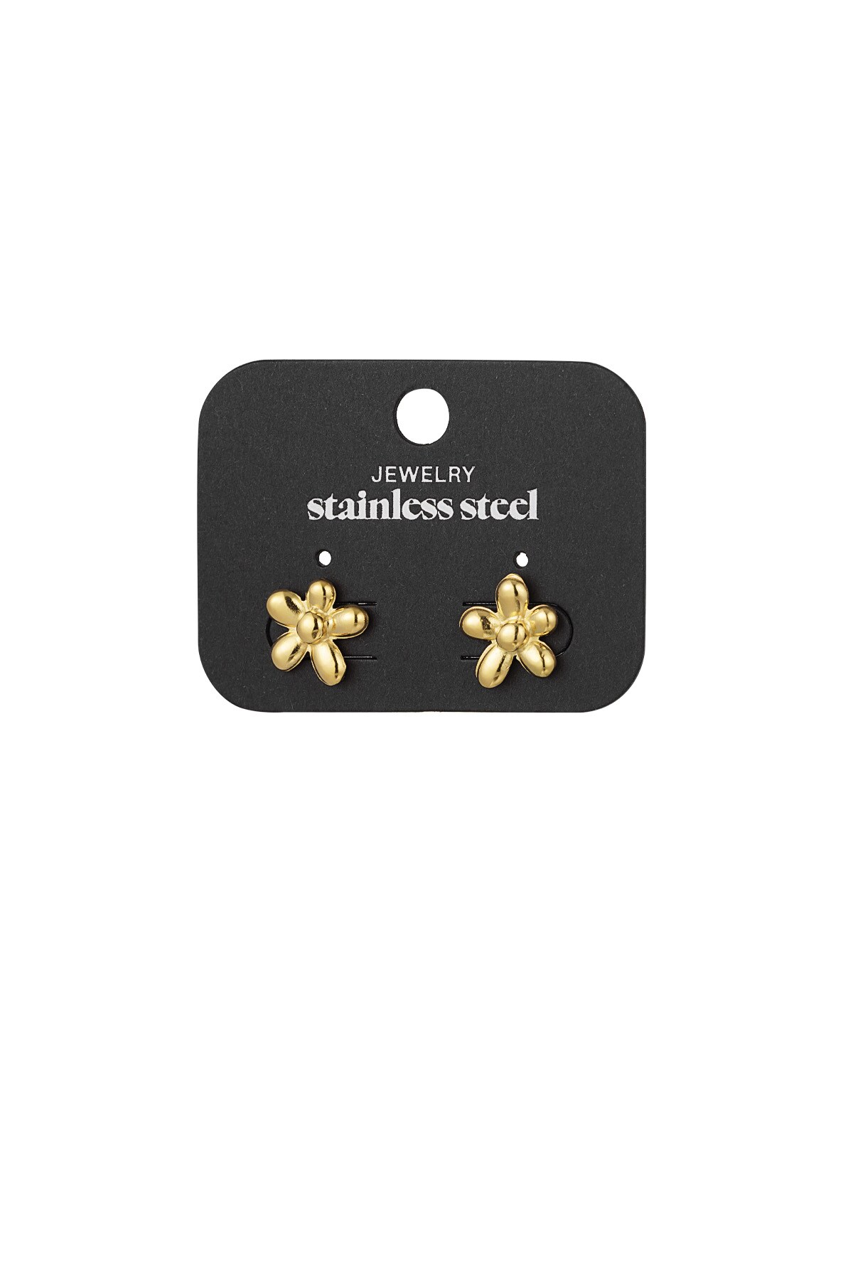 Cute Daisy Flower earrings - Gold color h5 Picture3