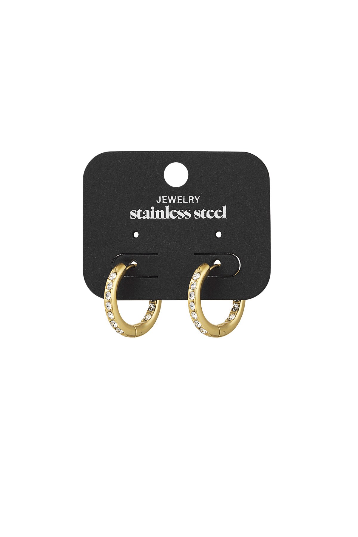 Earrings say yes - Gold color h5 Picture4