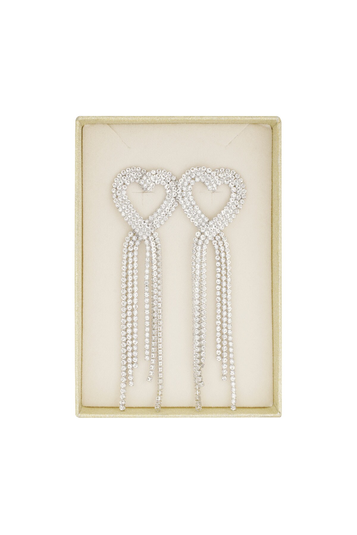 Luminous heart earrings - Silver color h5 Picture3