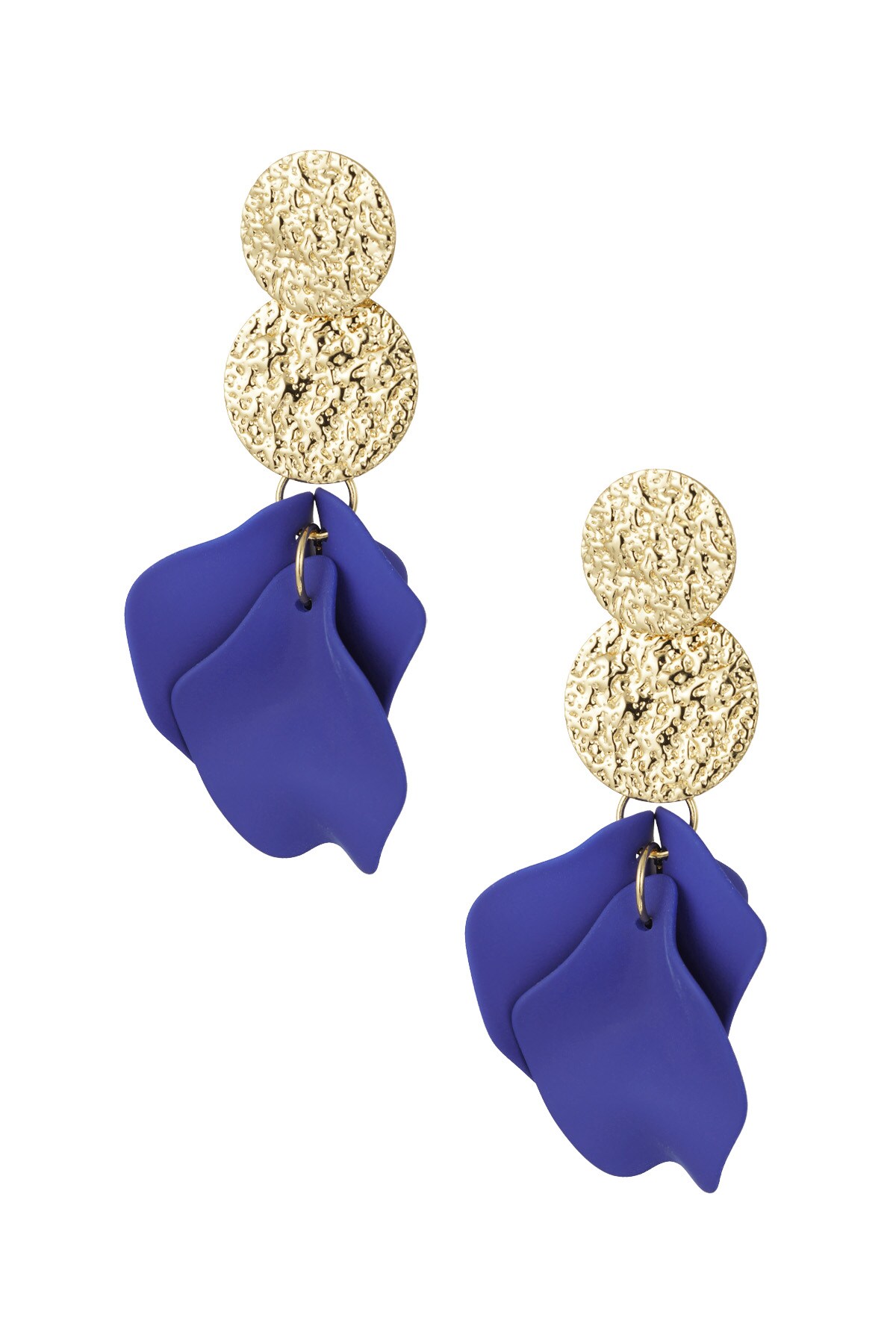 Blooming Chic earrings - blue 