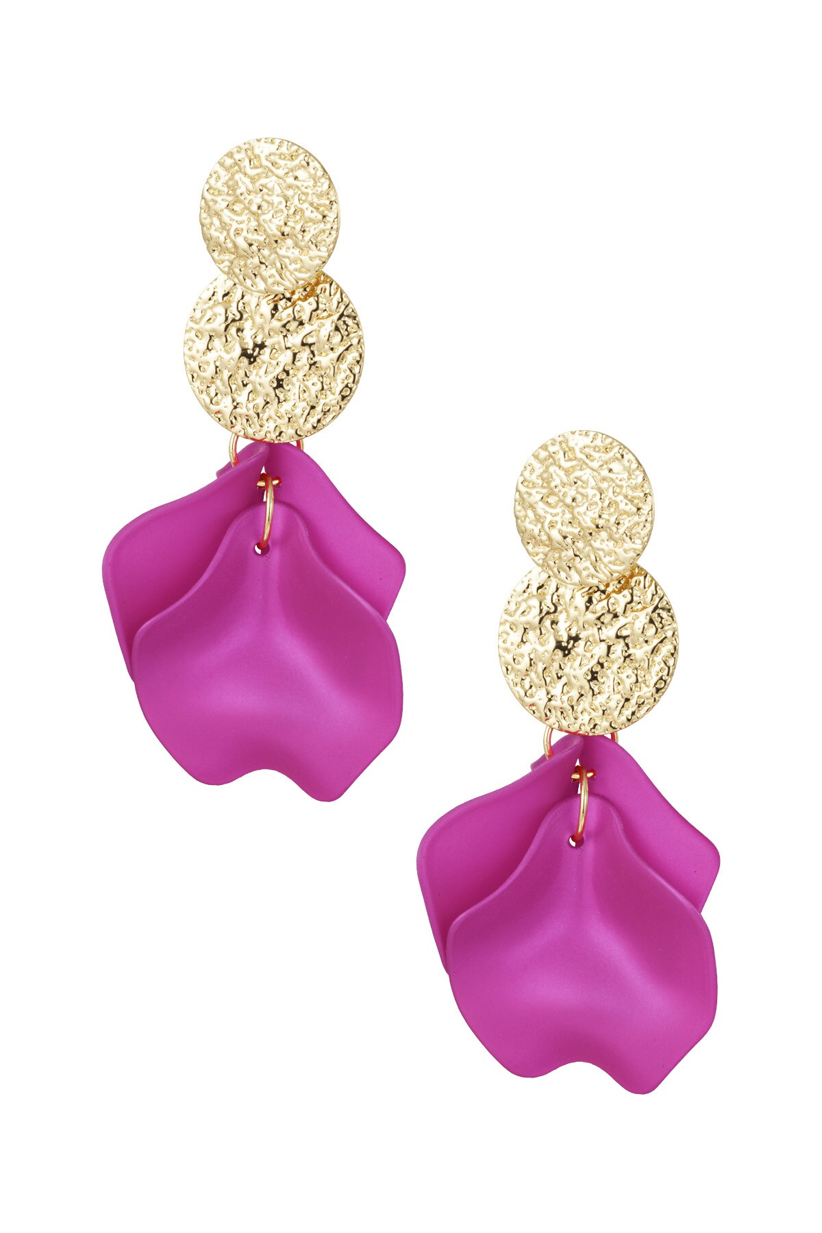 Blooming Chic earrings - pink h5 