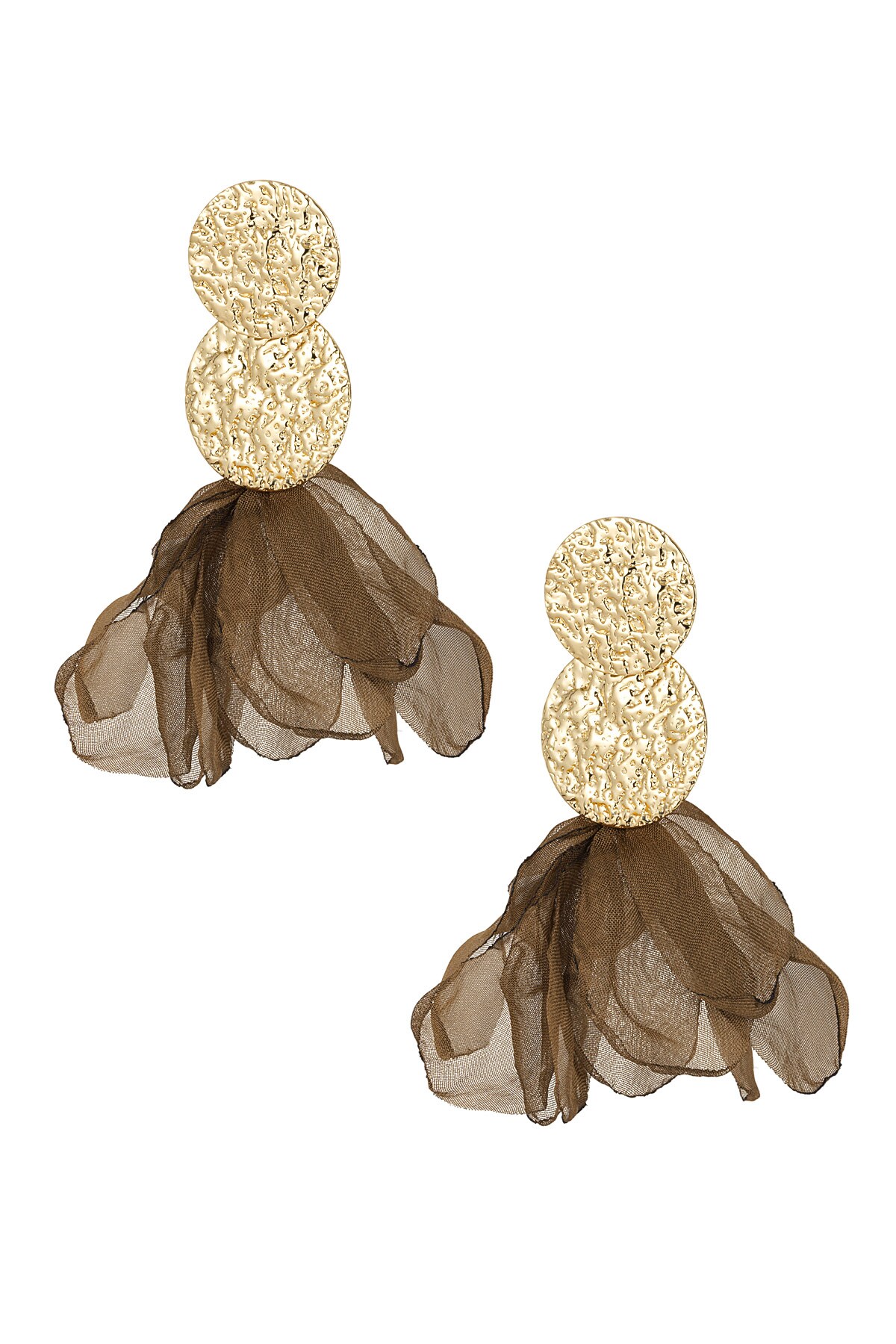 Blooming Babe earrings - brown 