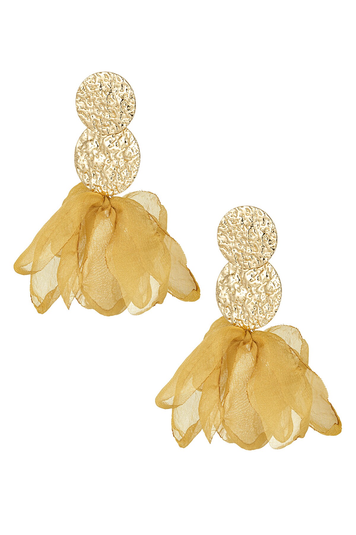 Blooming Babe earrings - yellow h5 