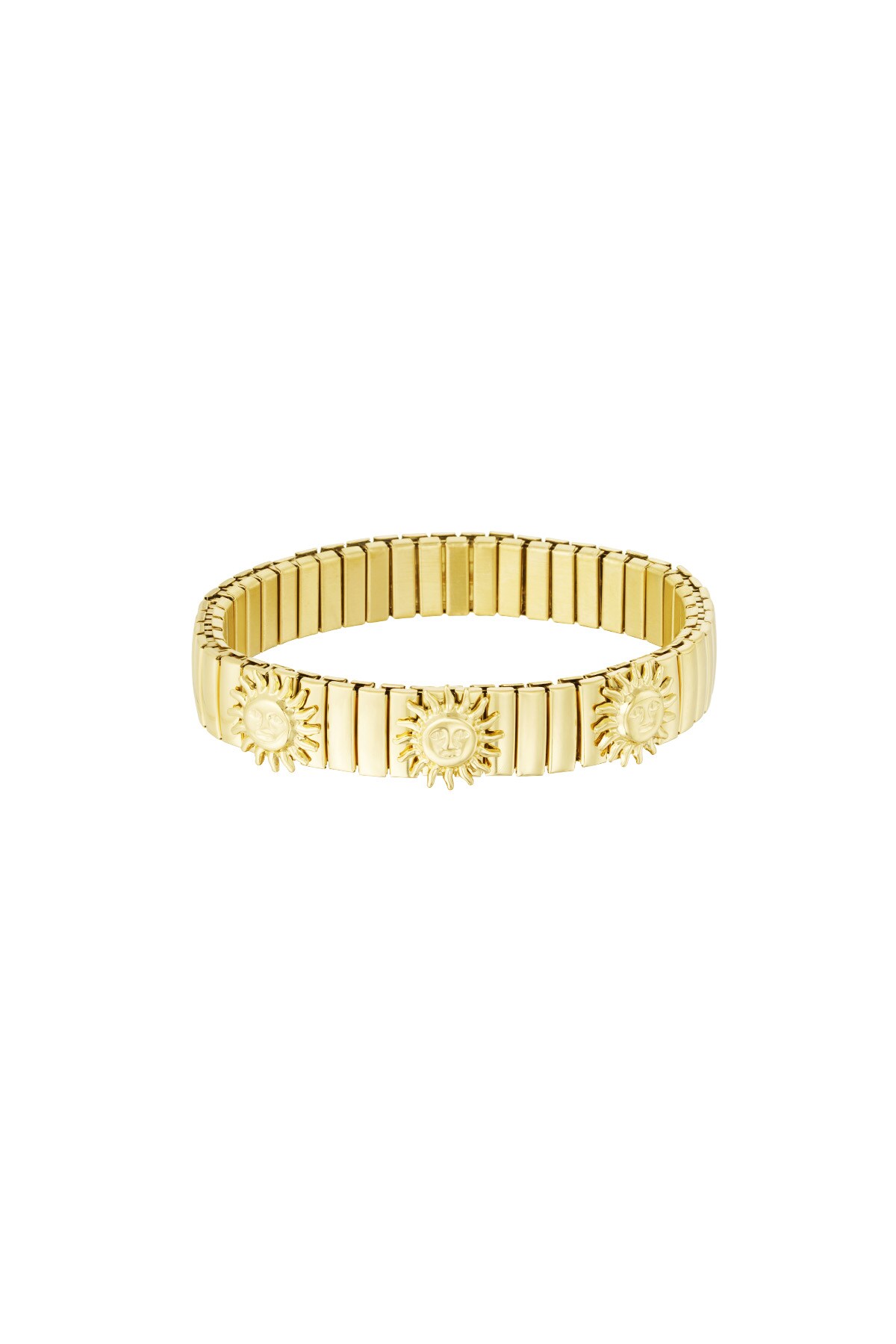 Glow with the flow bracelet - Gold color h5 