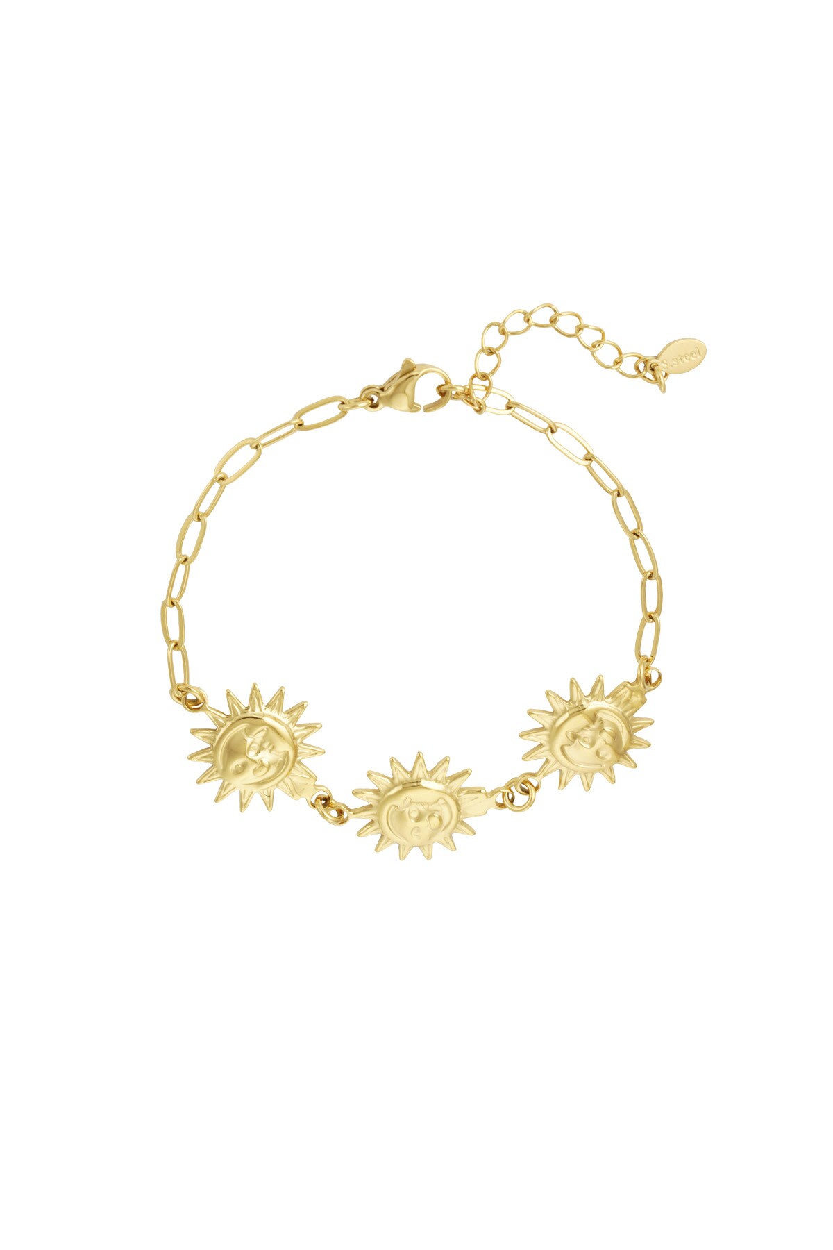 Bracelet golden glow - Gold color h5 