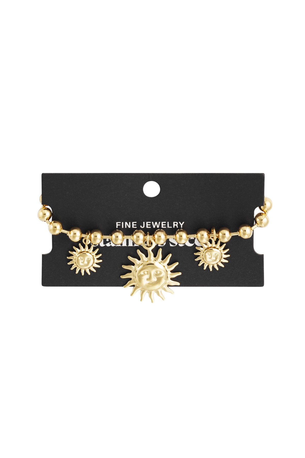 Bracelet sunlit charm - Gold color Picture3