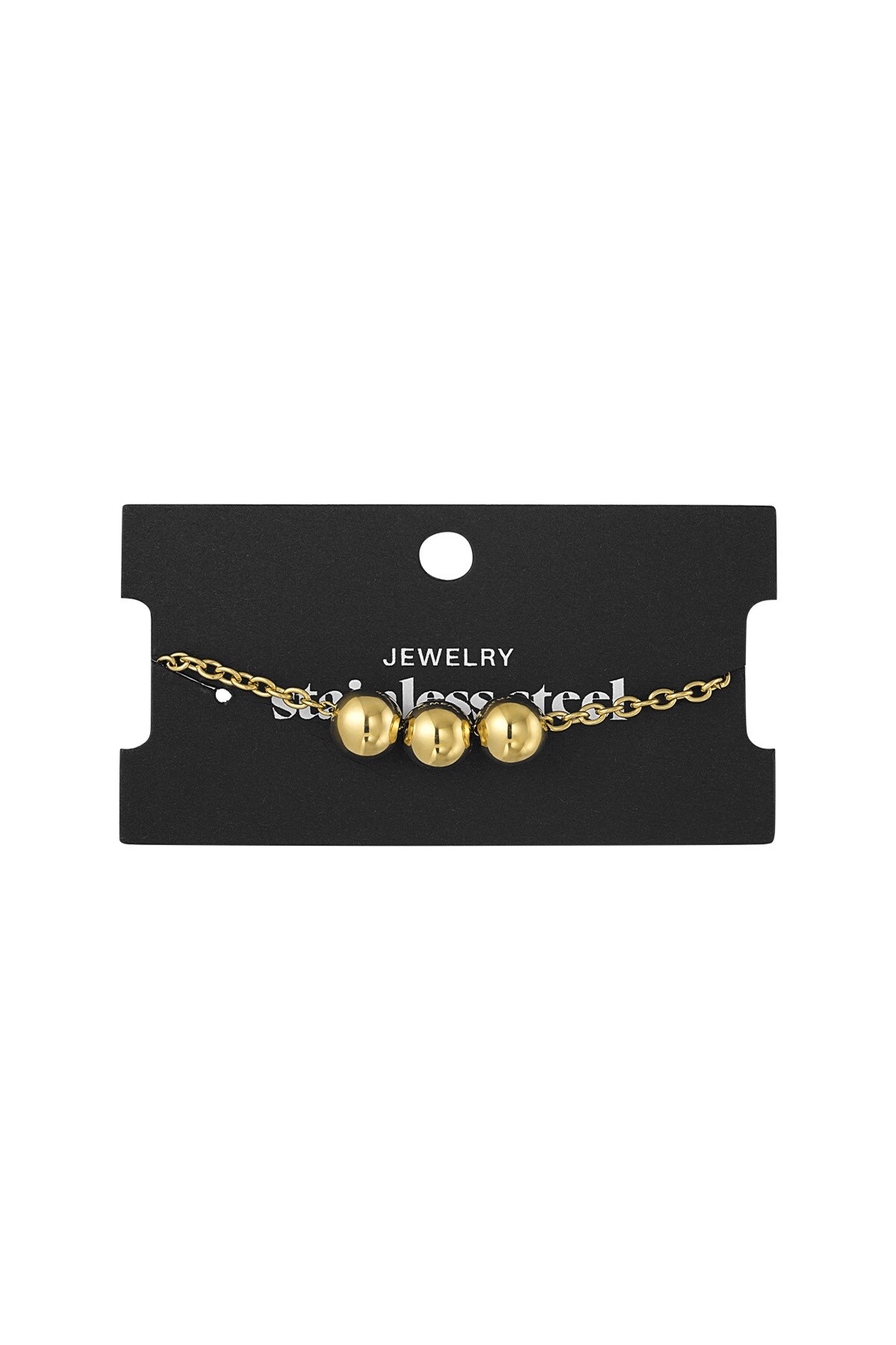 Three Wishes bracelet - Gold color Picture3