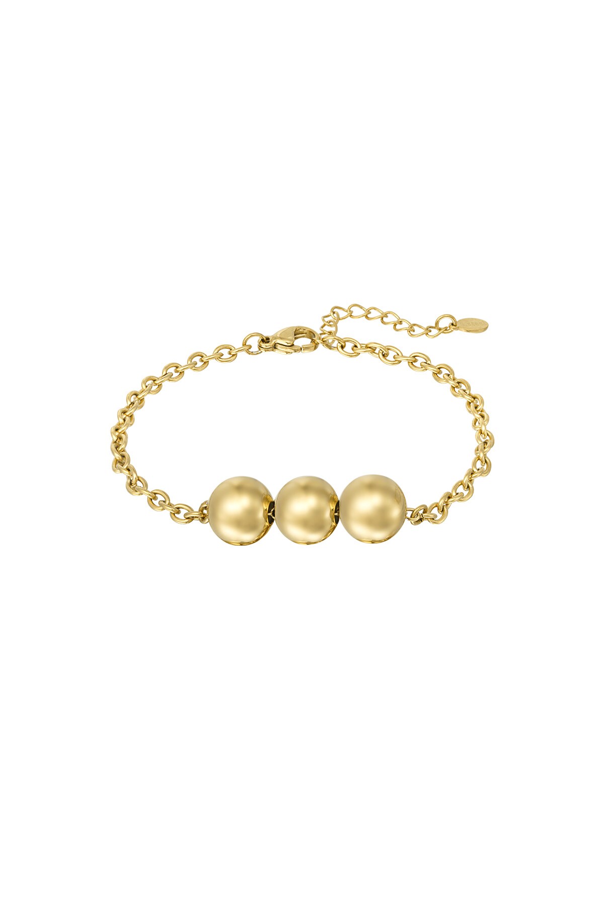 Three Wishes bracelet - Gold color h5 