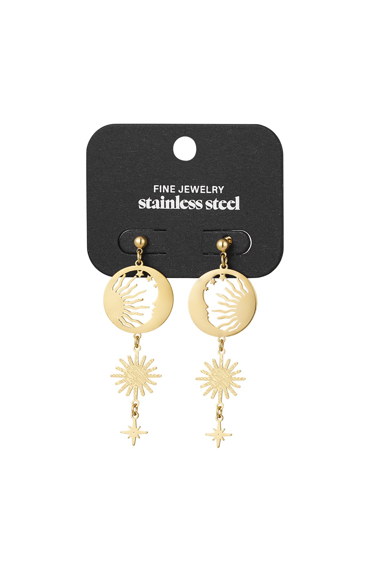 Earrings let the sun shine - Gold color h5 Picture2