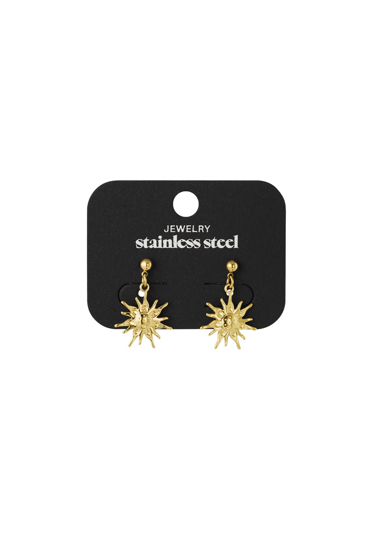 Sunny side earrings - Gold color h5 Picture3