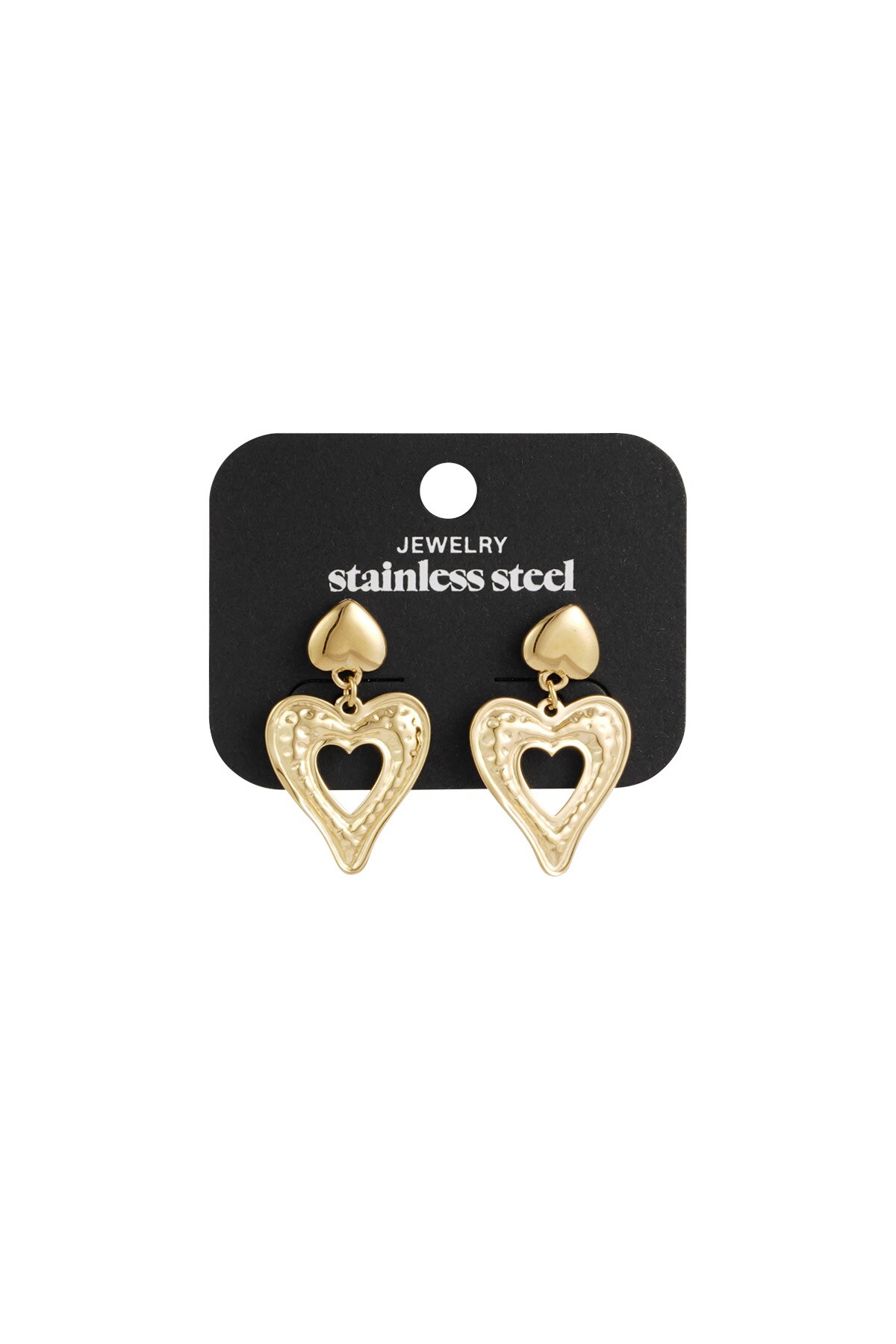 Earring love is in the air - Gold color h5 Picture3