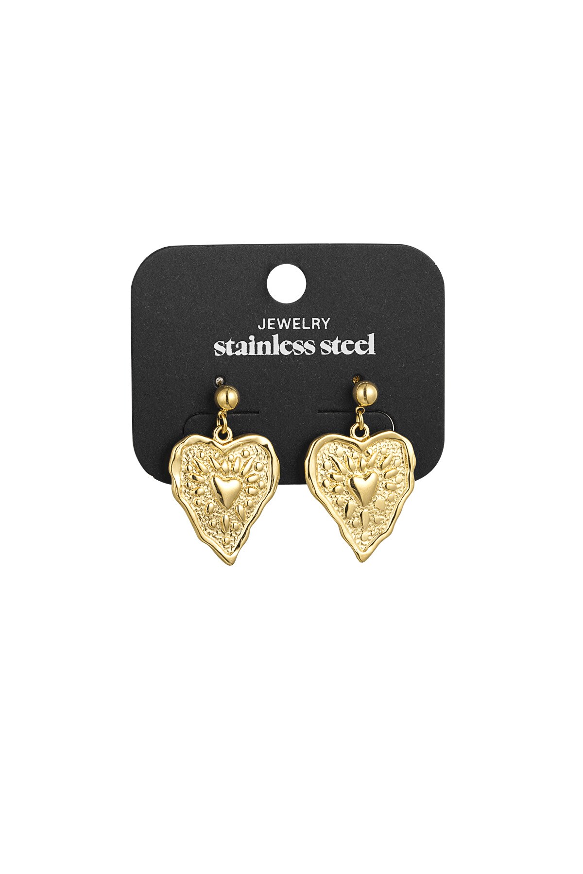 Lovely Babe earrings - Gold color h5 Picture2