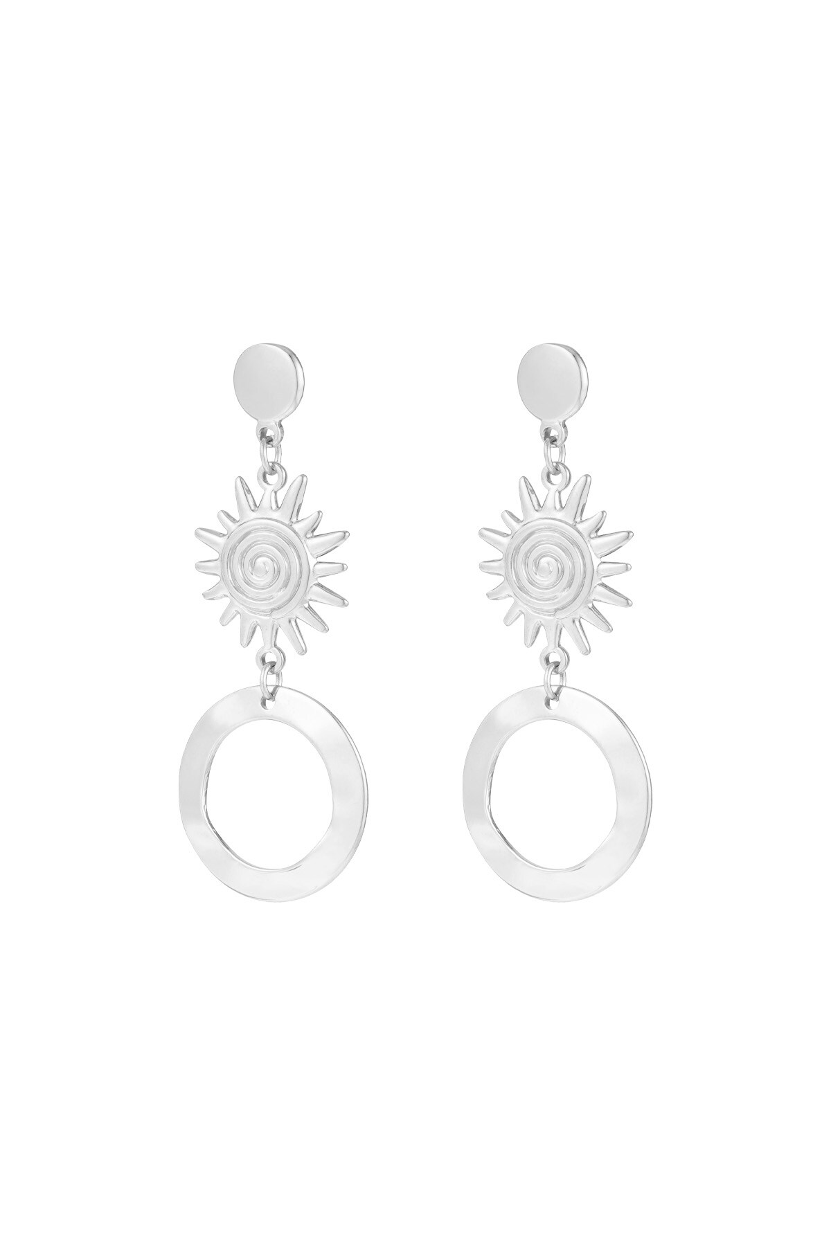 Sunny Shore earrings - Silver color h5 