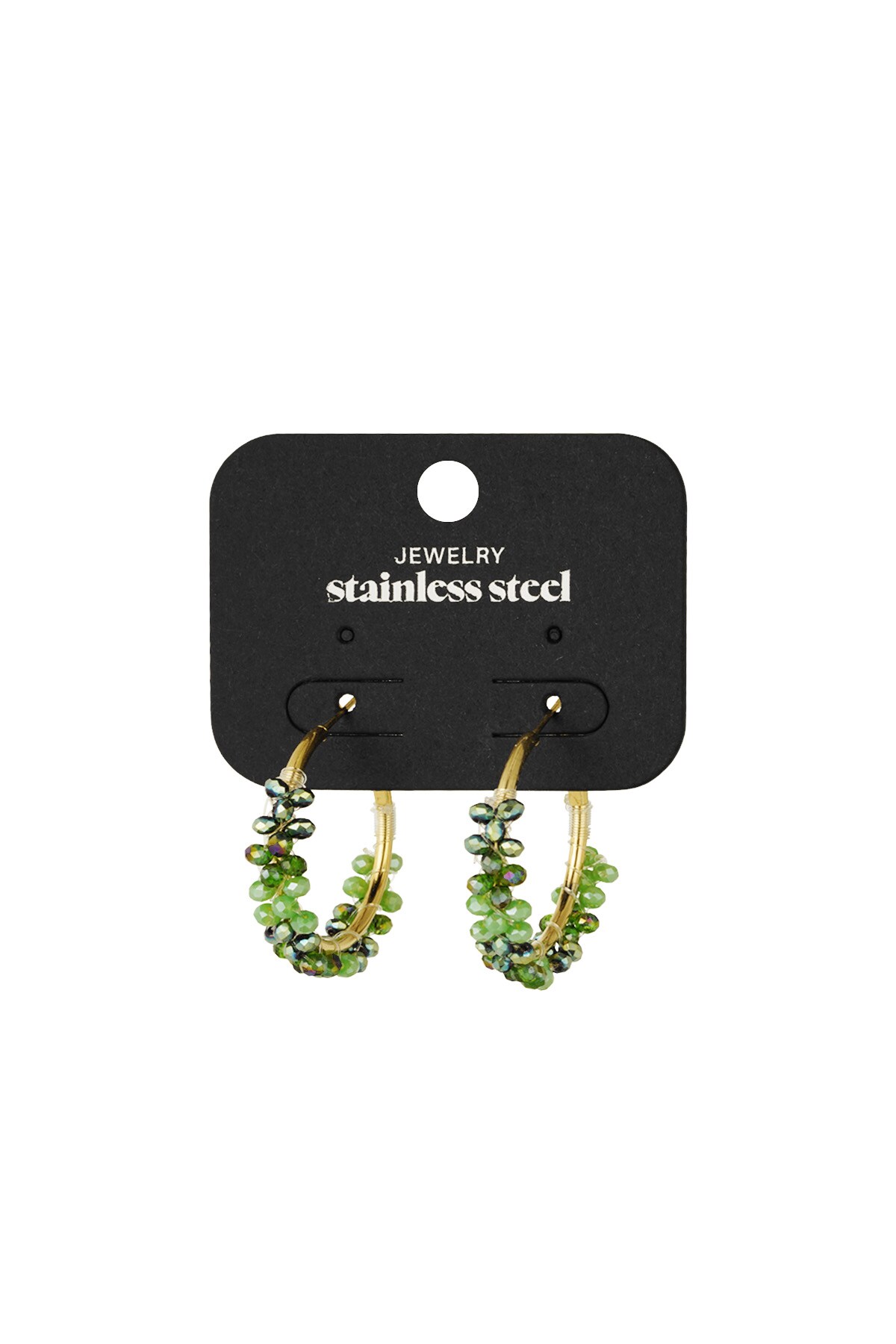 Bead fiesta earrings - green h5 Picture4