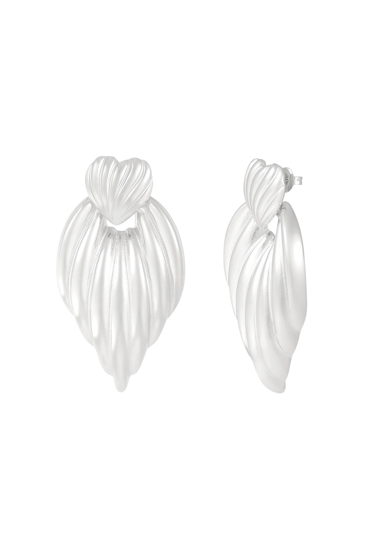 Divine dream earrings - Silver color h5 