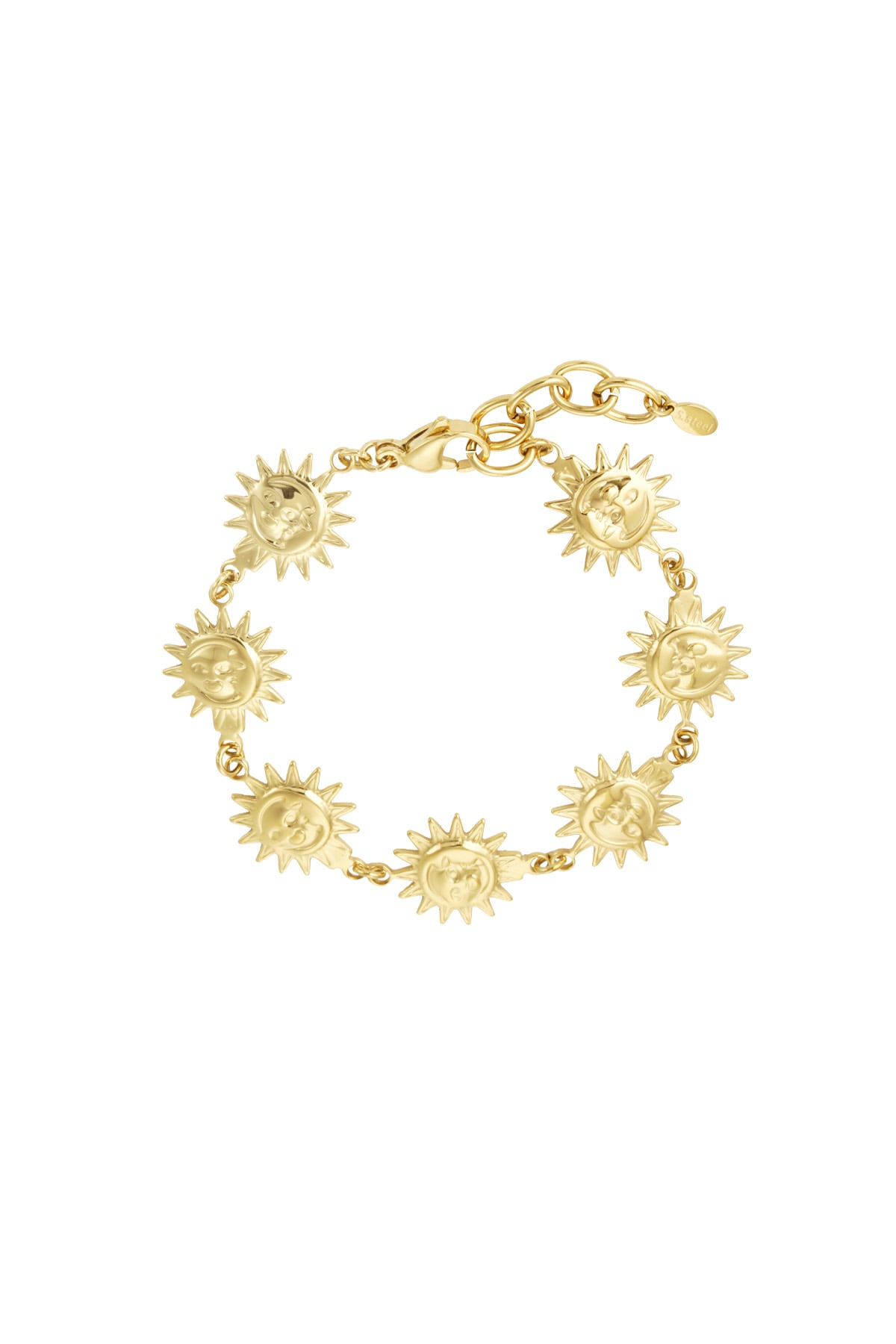 Bracelet sunshine beam - Gold color 