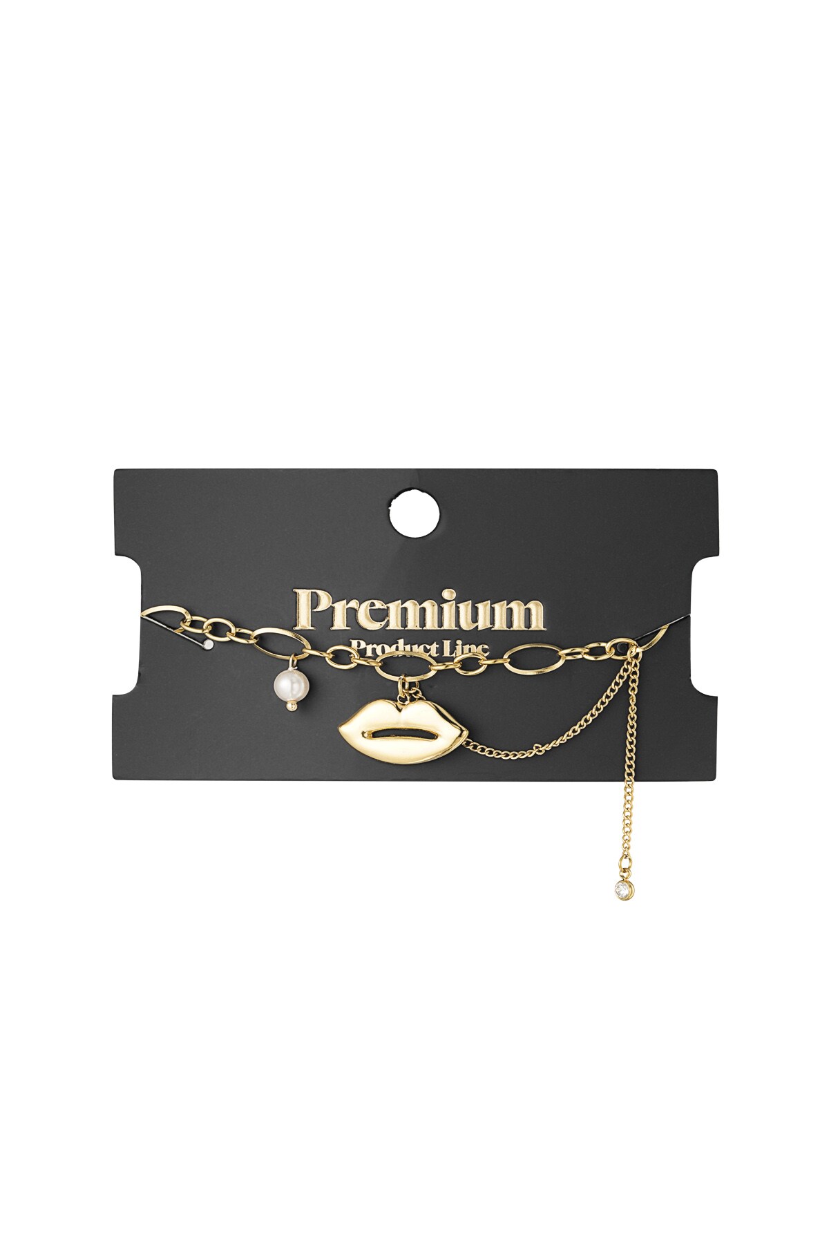 Kiss & tell bracelet - Gold color Picture3