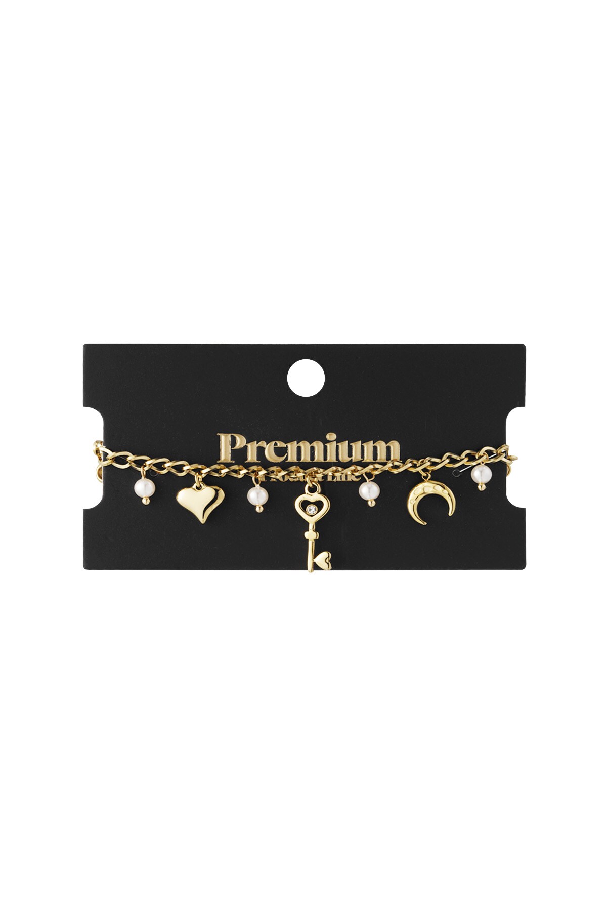 Key to my heart bracelet - Gold color h5 Picture3