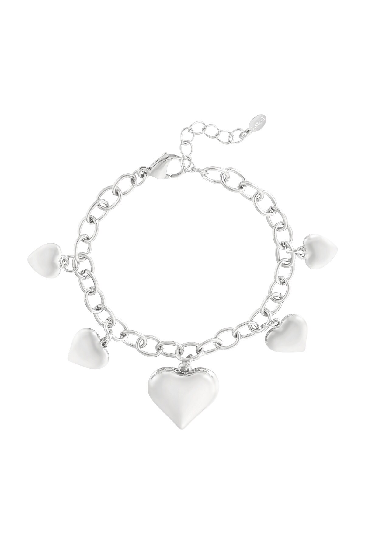 Endless love bracelet - Silver color h5 