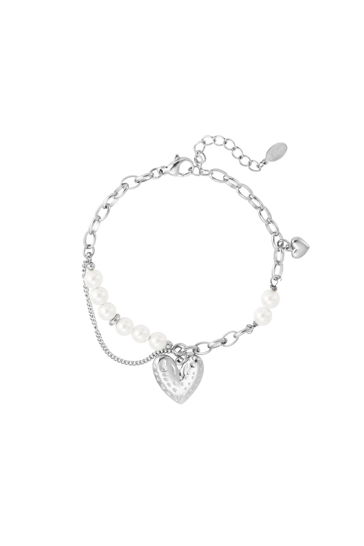 Bracelet very in love - Silver color h5 