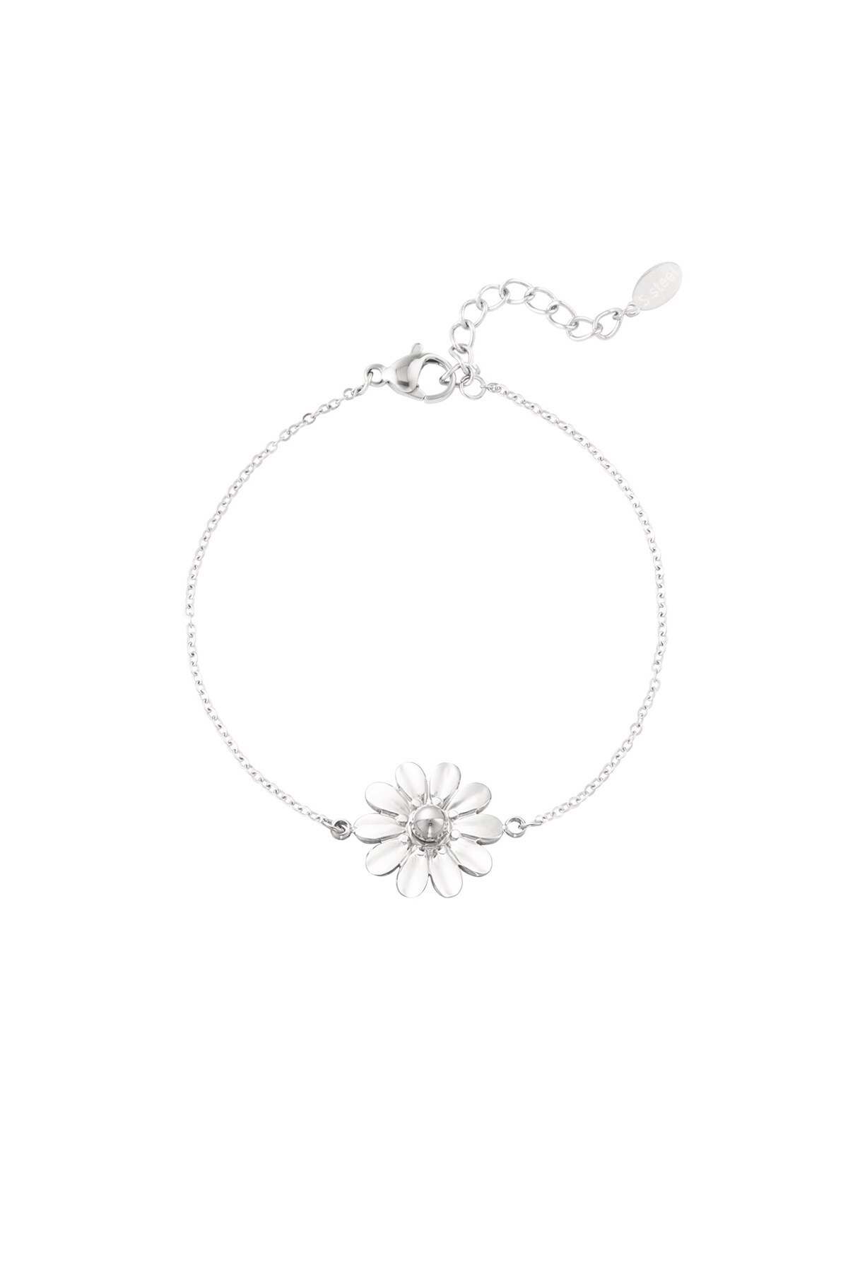 Blossom bliss bracelet - Silver color h5 