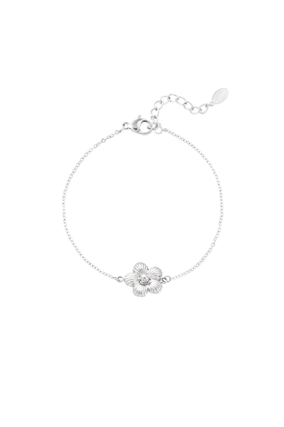 Daisy bracelet - Silver color h5 