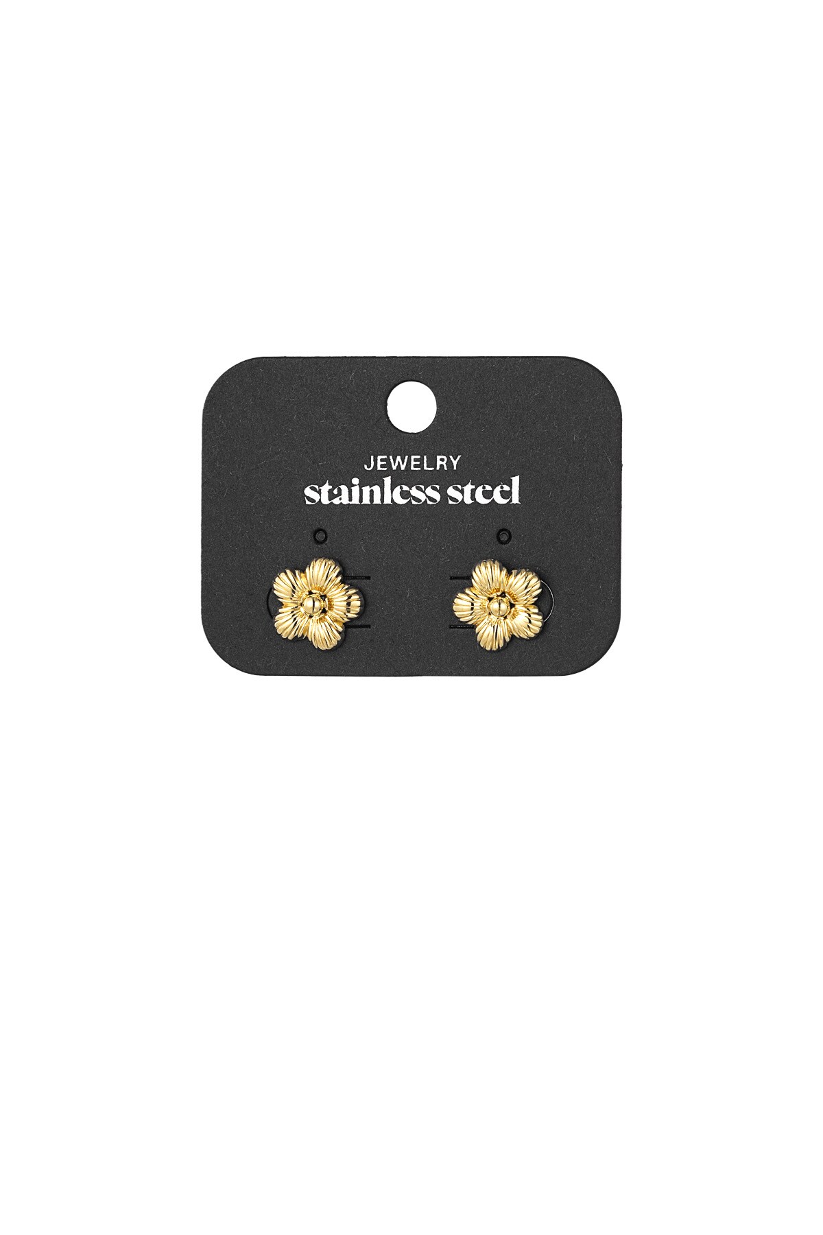 Daisy dots earrings - Gold color h5 Picture3