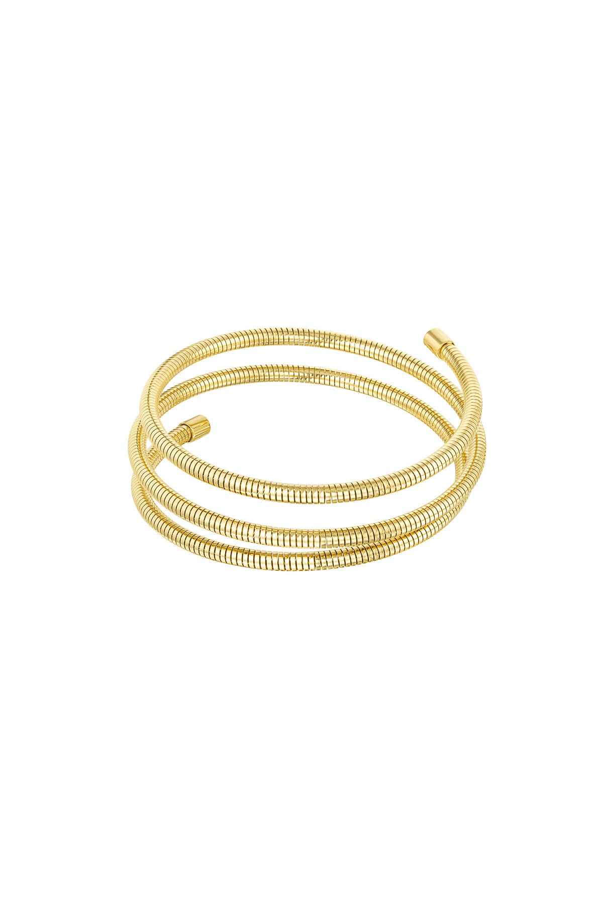 Twirl & twine bracelet - Gold color h5 