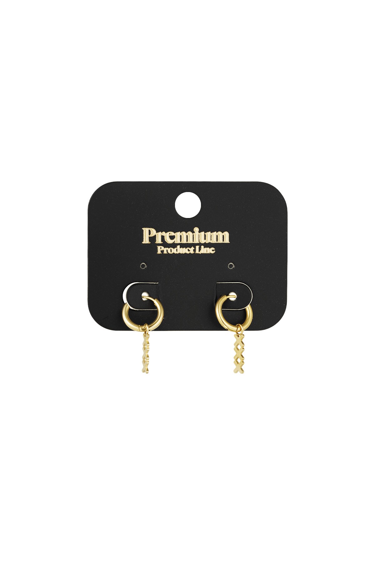 XXX Amsterdam earrings - Gold color h5 Picture3