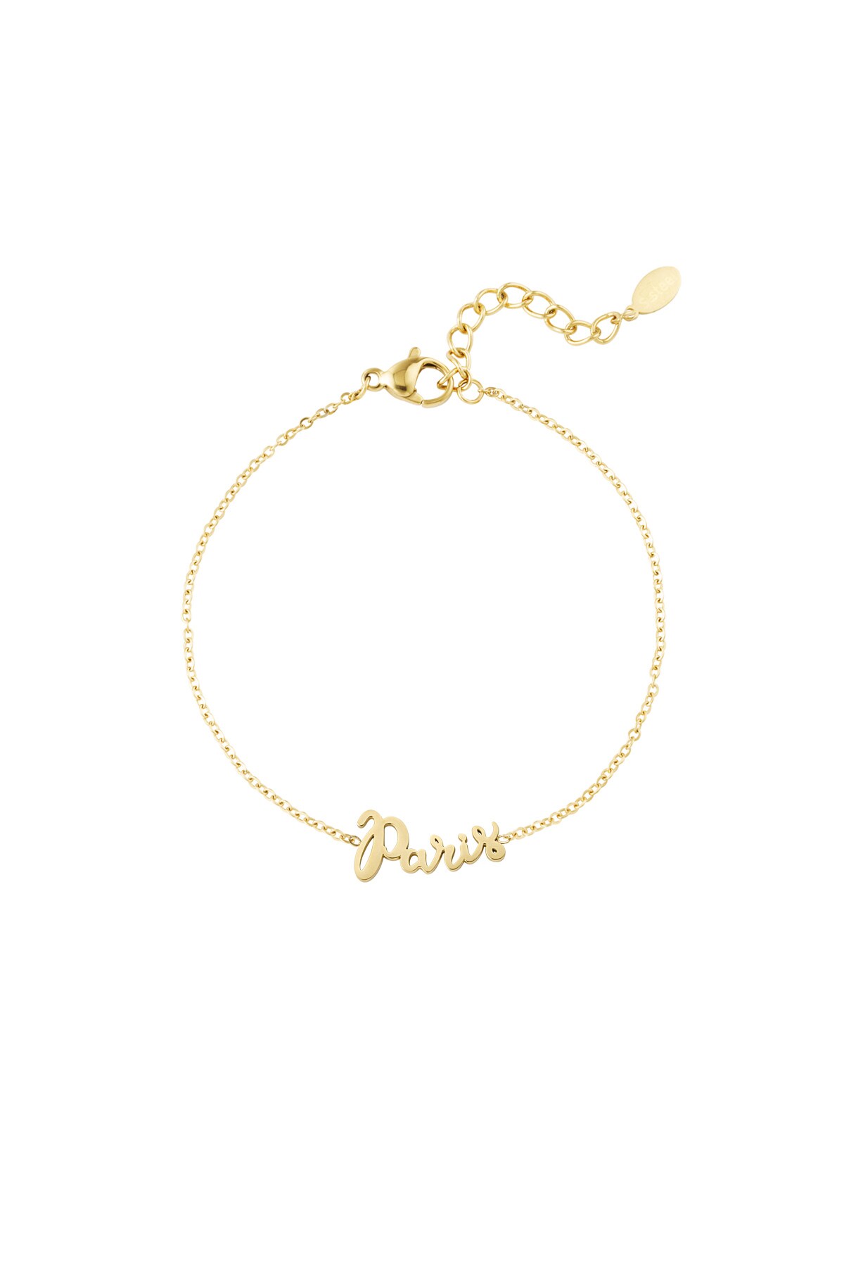 Paris bracelet - Gold color h5 