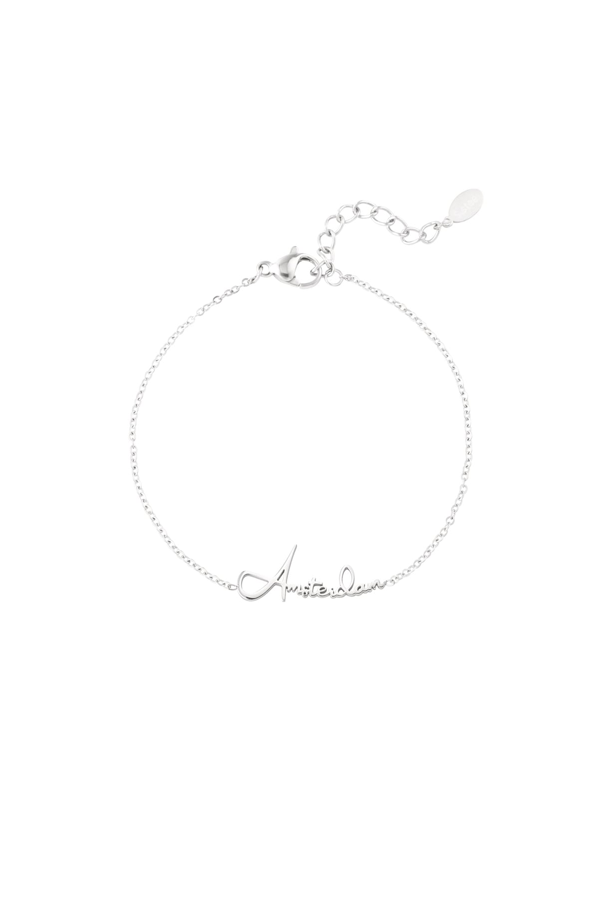 Amsterdam bracelet - Silver color 