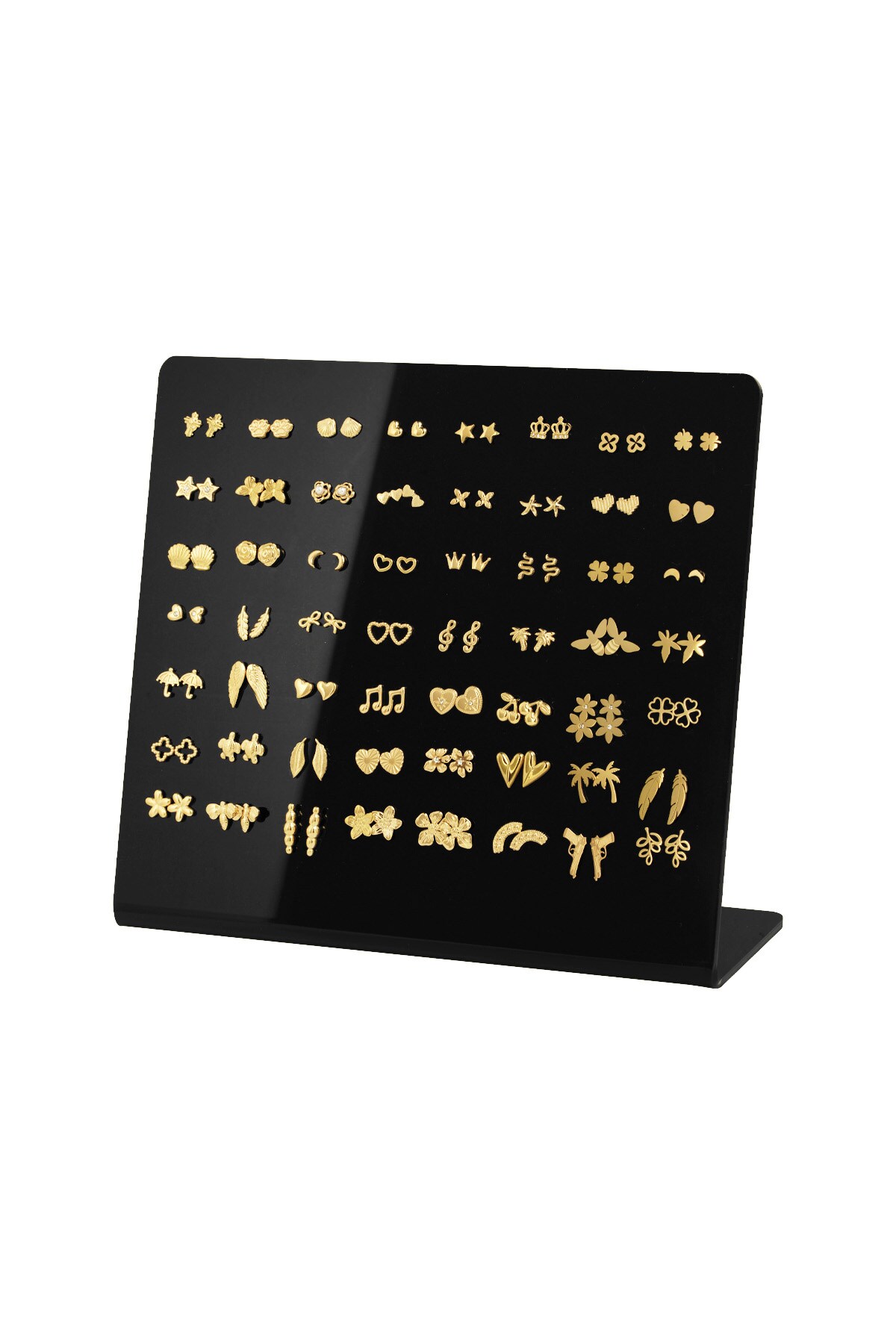 earring display set - Gold color h5 