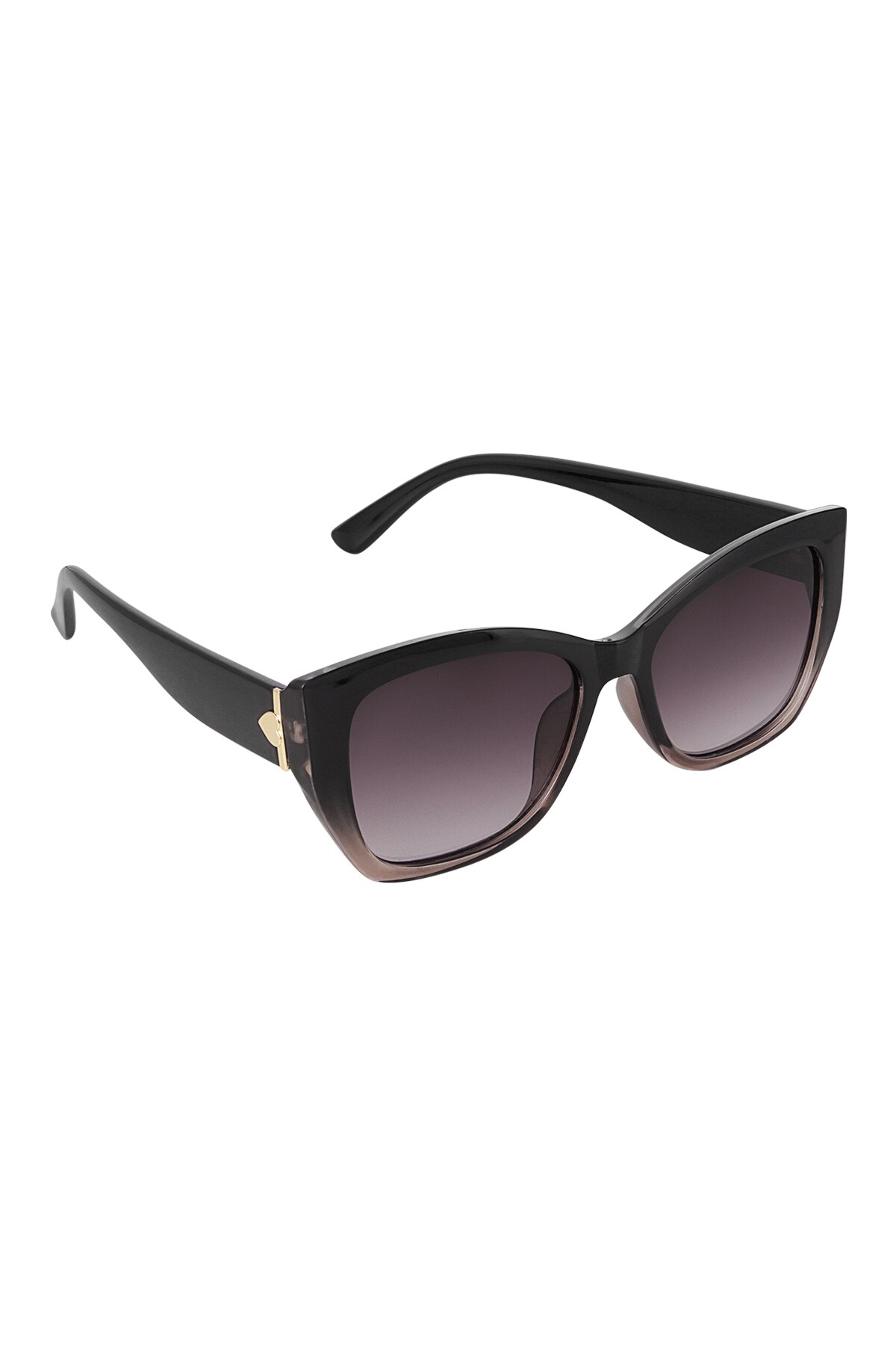 Basic sunglasses - black/ombre Black & Gold PC One size 