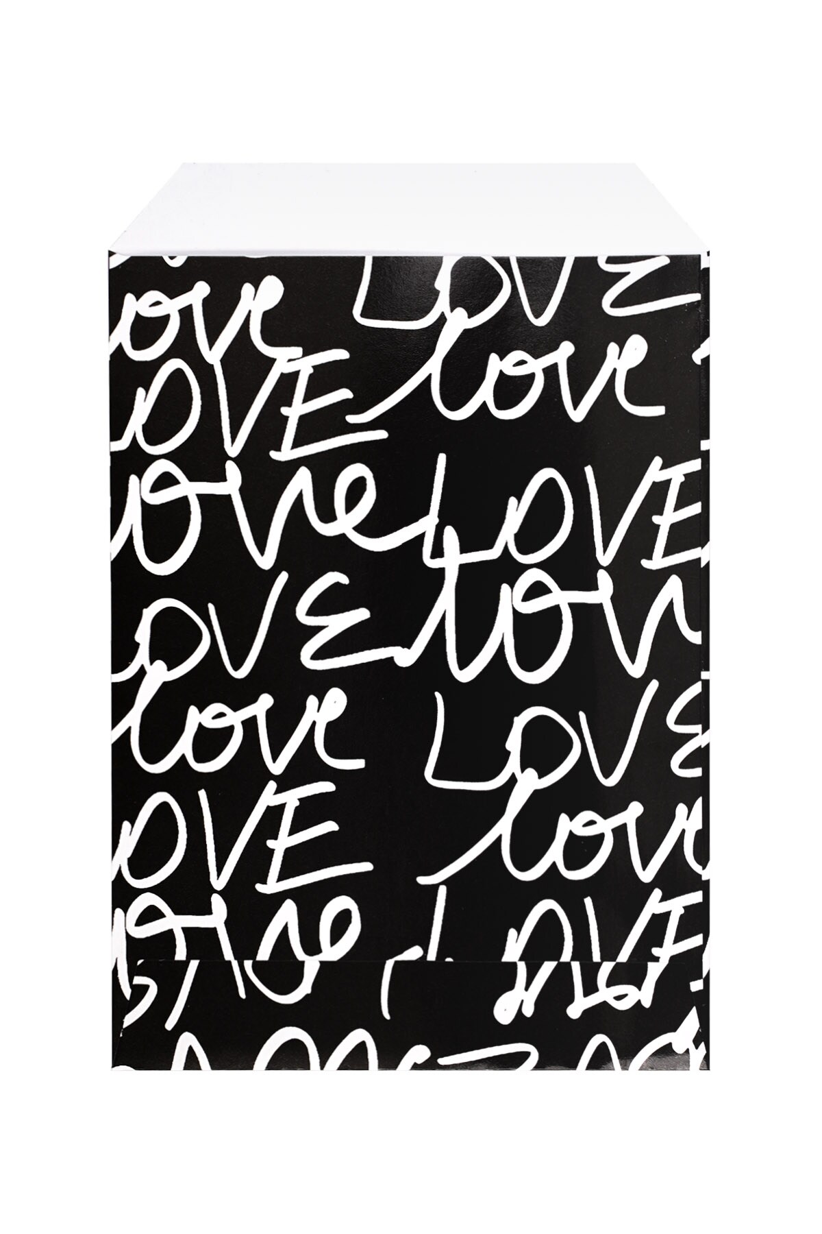 Jewelery envelope love print black h5 Picture2