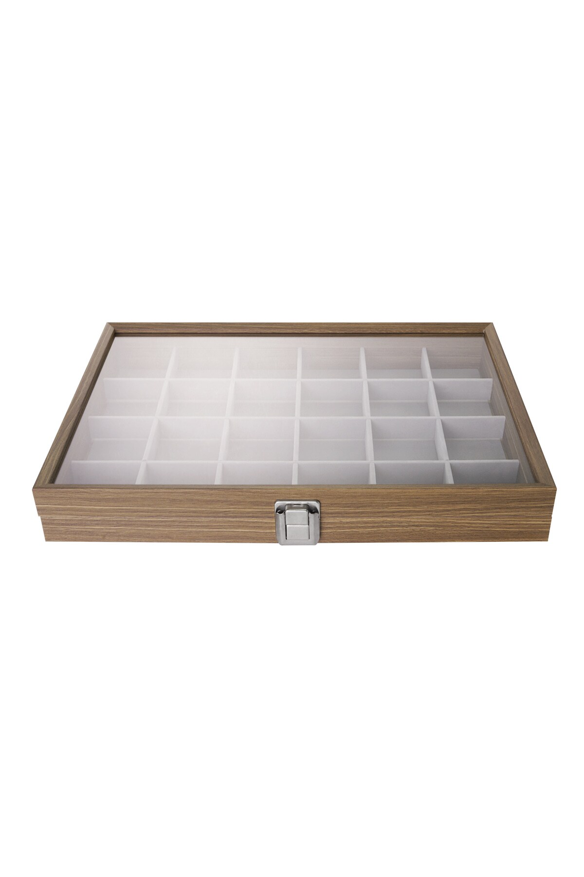 Display box compartments - gray Wood h5 Picture2