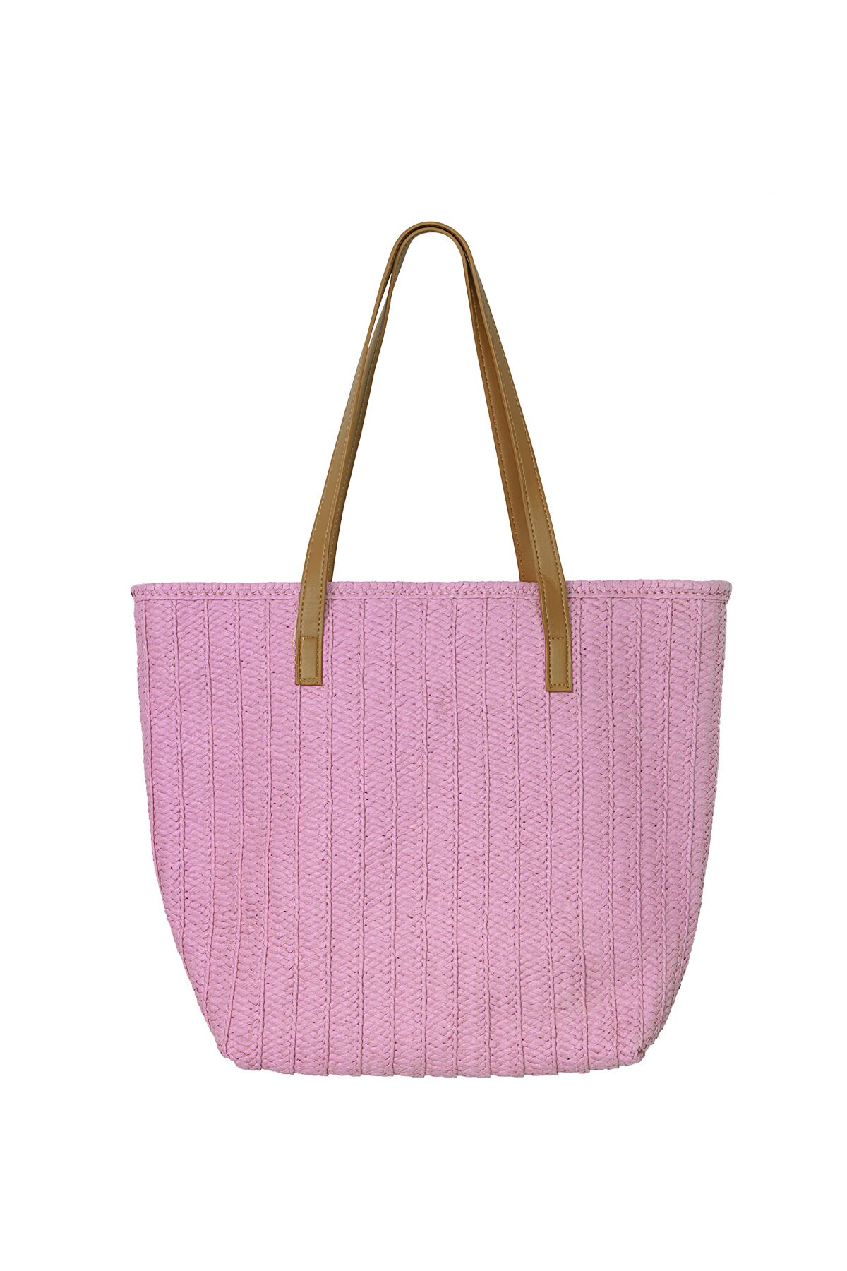 Beach bag with relief purple - paper 