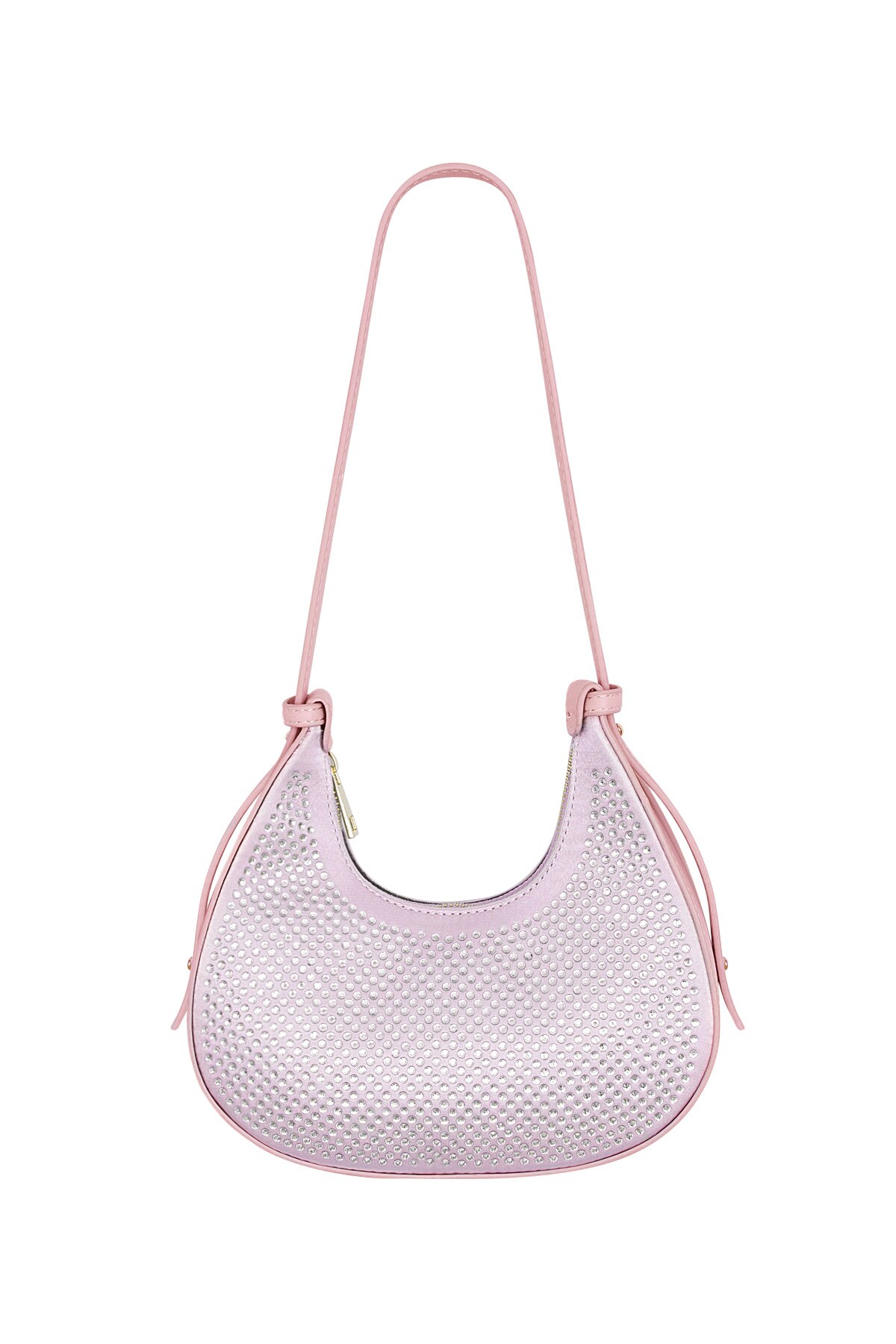 Croissant Bag light pink Glitters - PU h5 