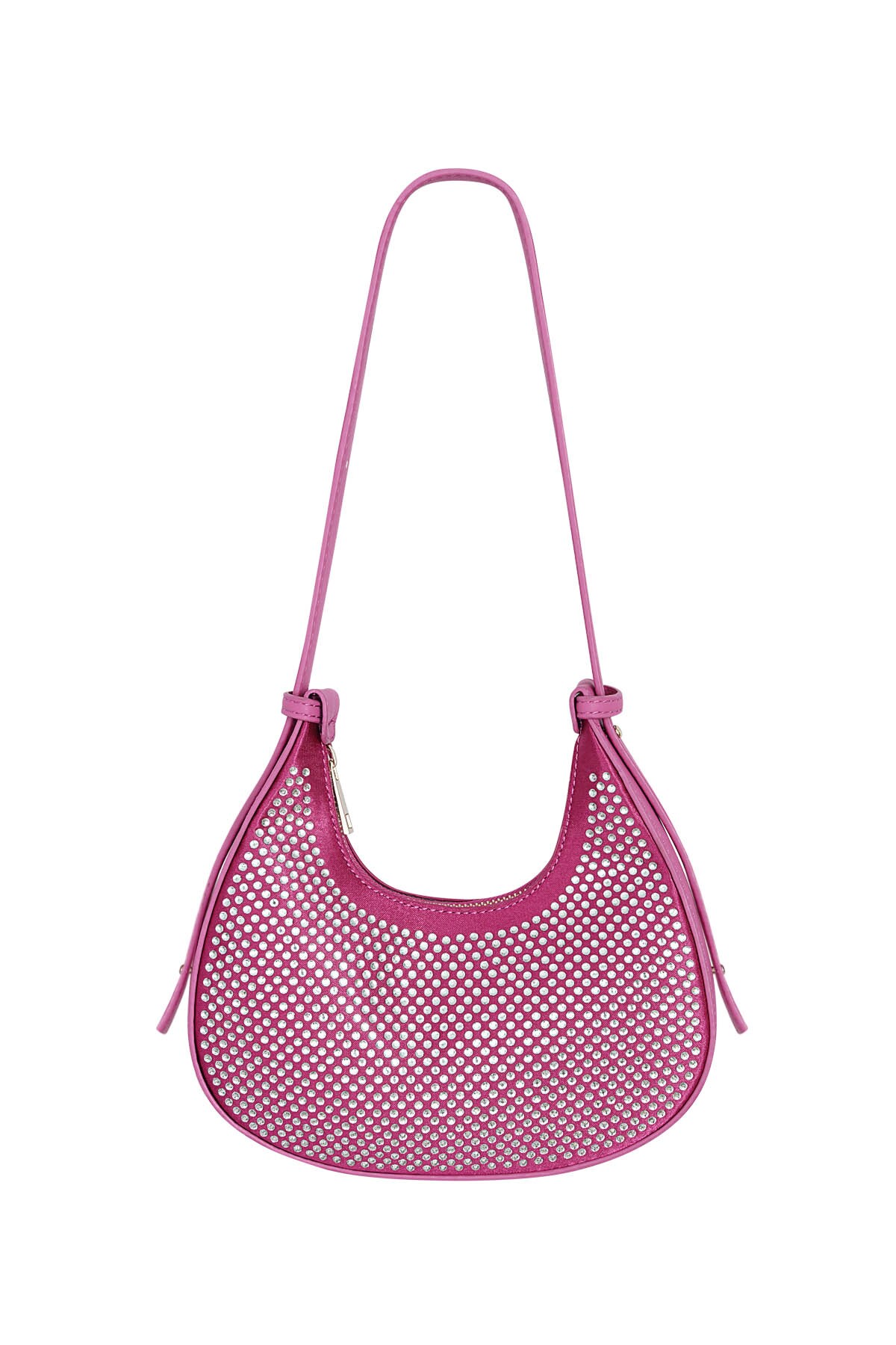 Croissant Bag Pink Glitters - PU h5 