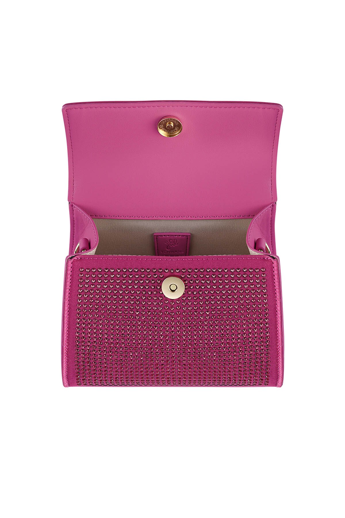 Handbag strass - fuchsia PU h5 Picture8