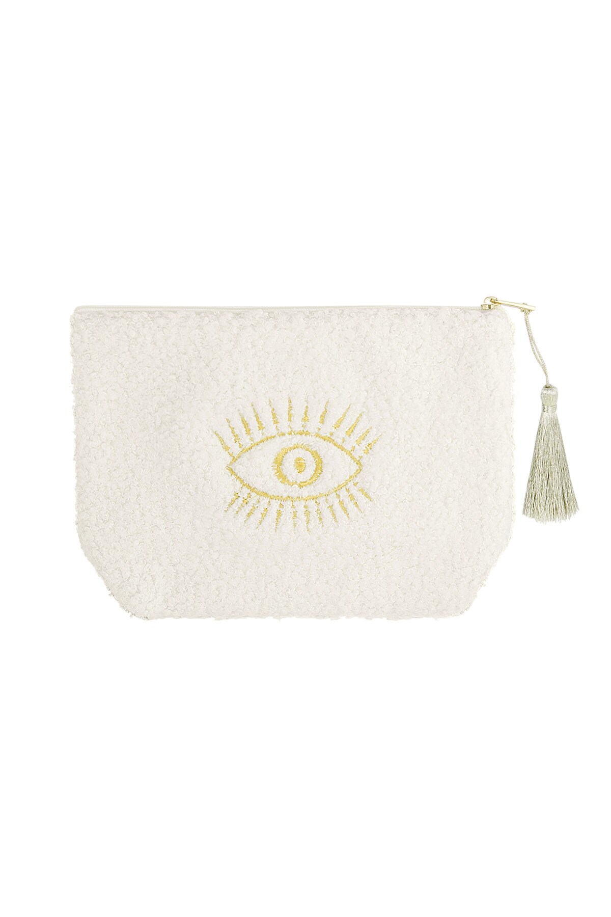 Make-up bag teddy eye - white h5 