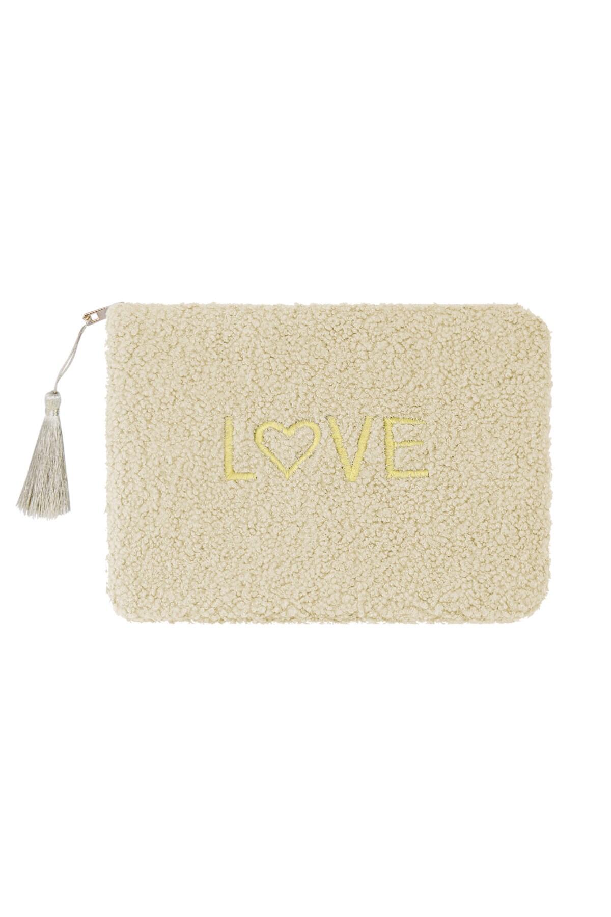 Make-up bag teddy love - beige h5 