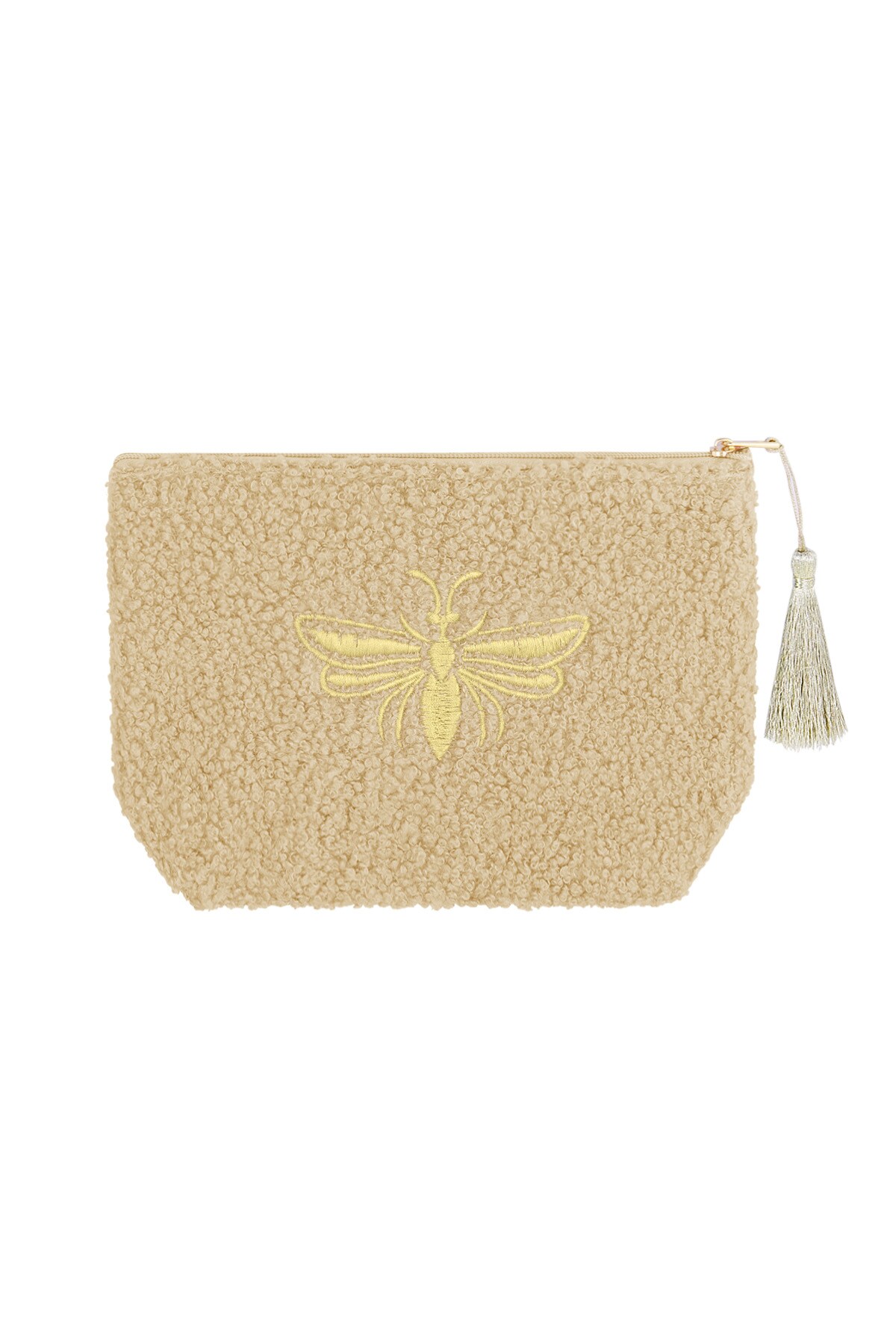 Make-up bag teddy bee - beige h5 