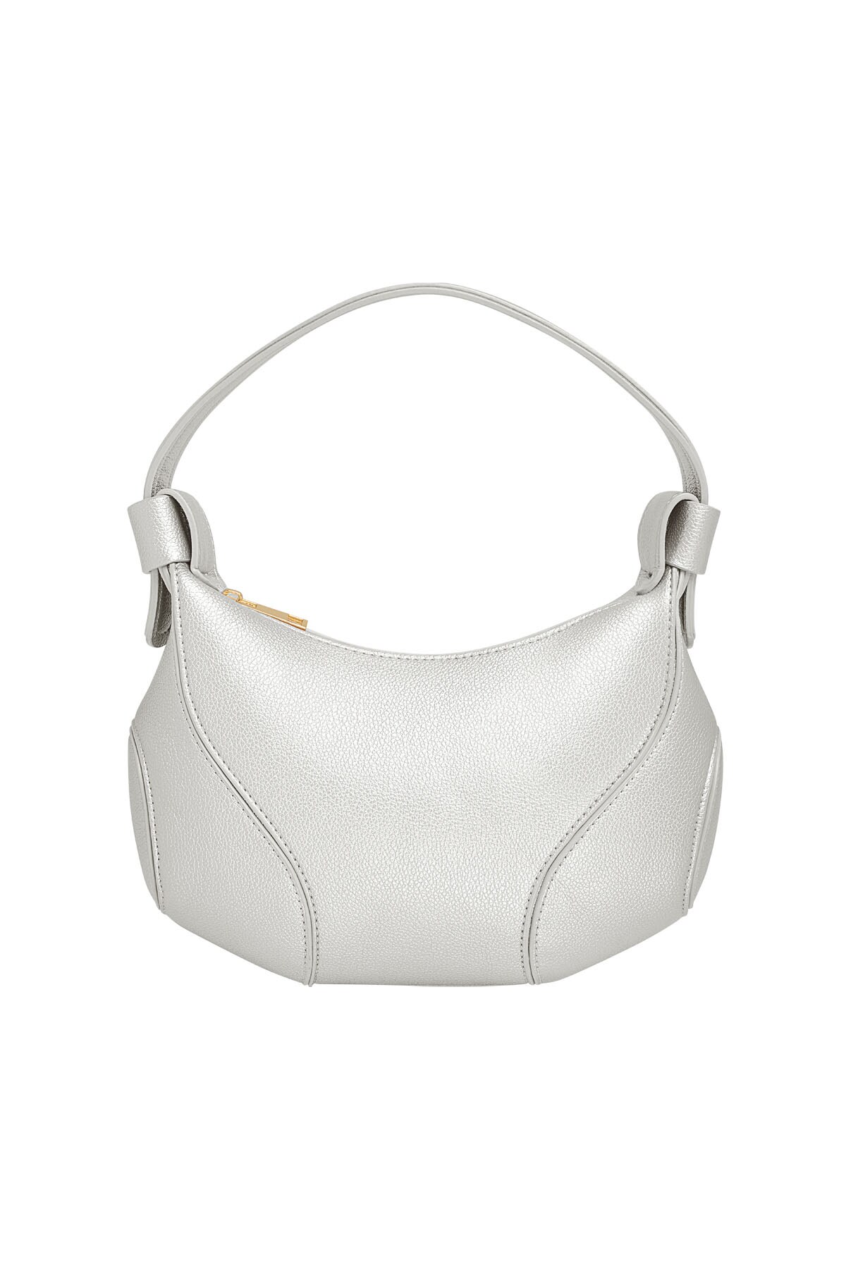 Shoulder bag glam - Silver color h5 